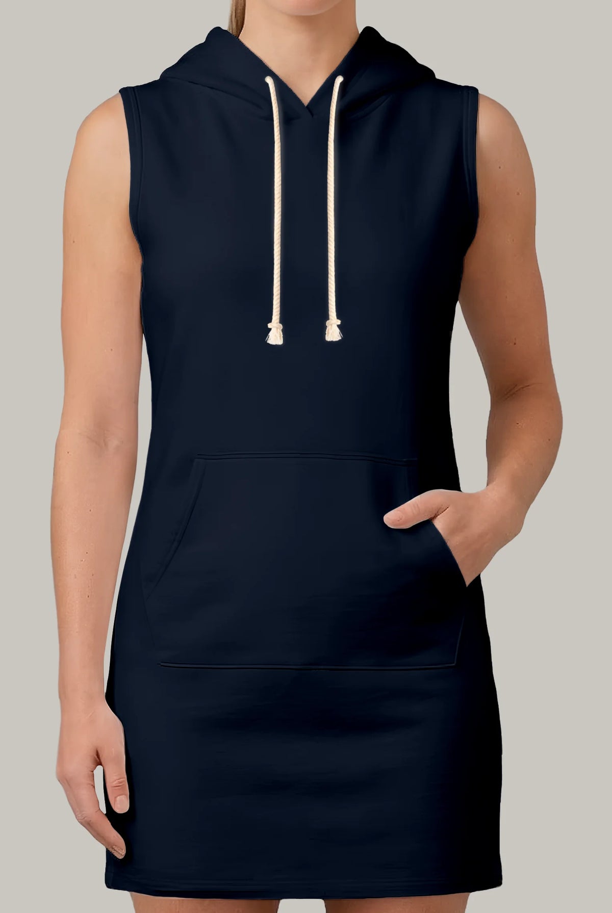 Vestido con Capucha Mujer - FashionTex