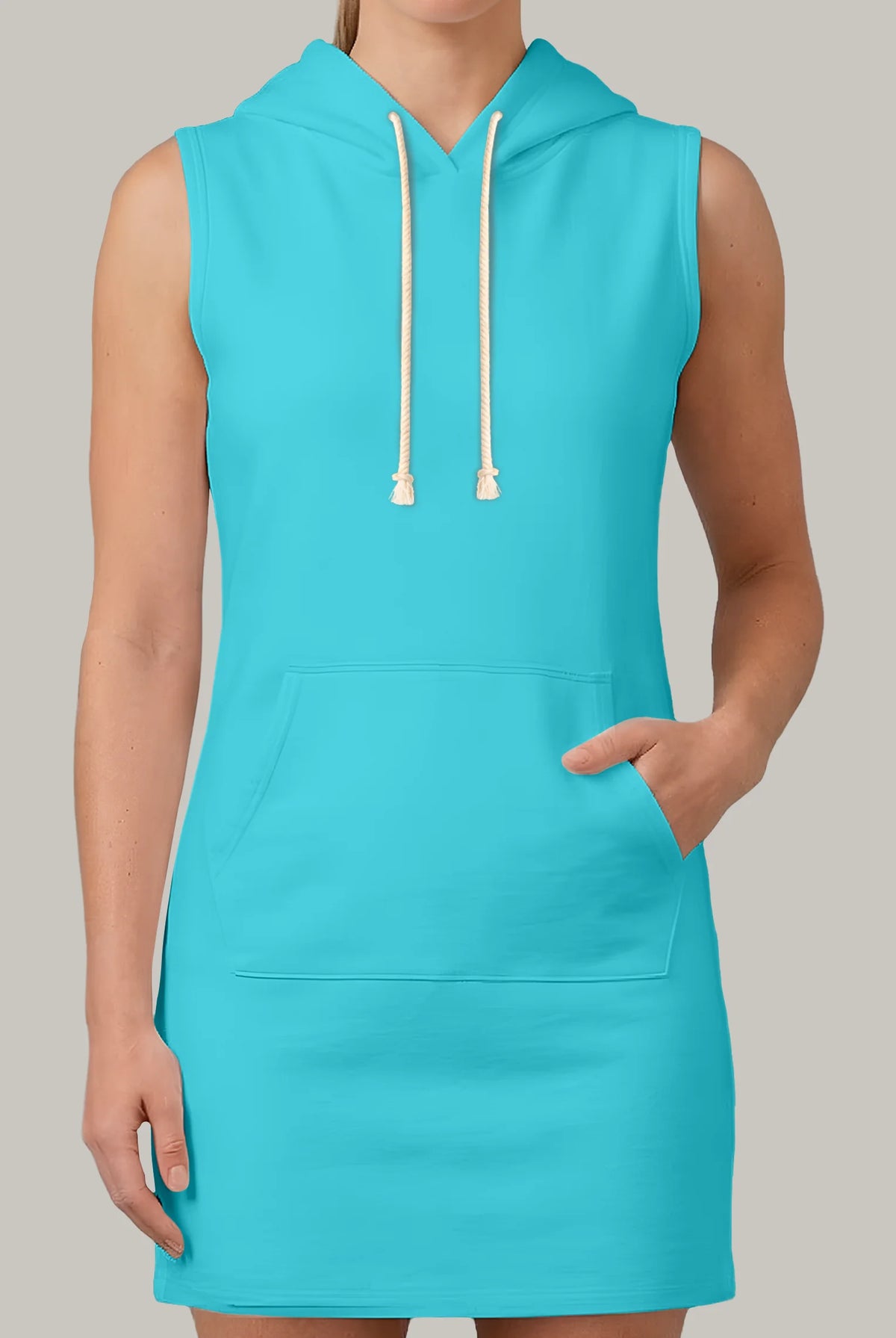 Vestido con Capucha Mujer - FashionTex
