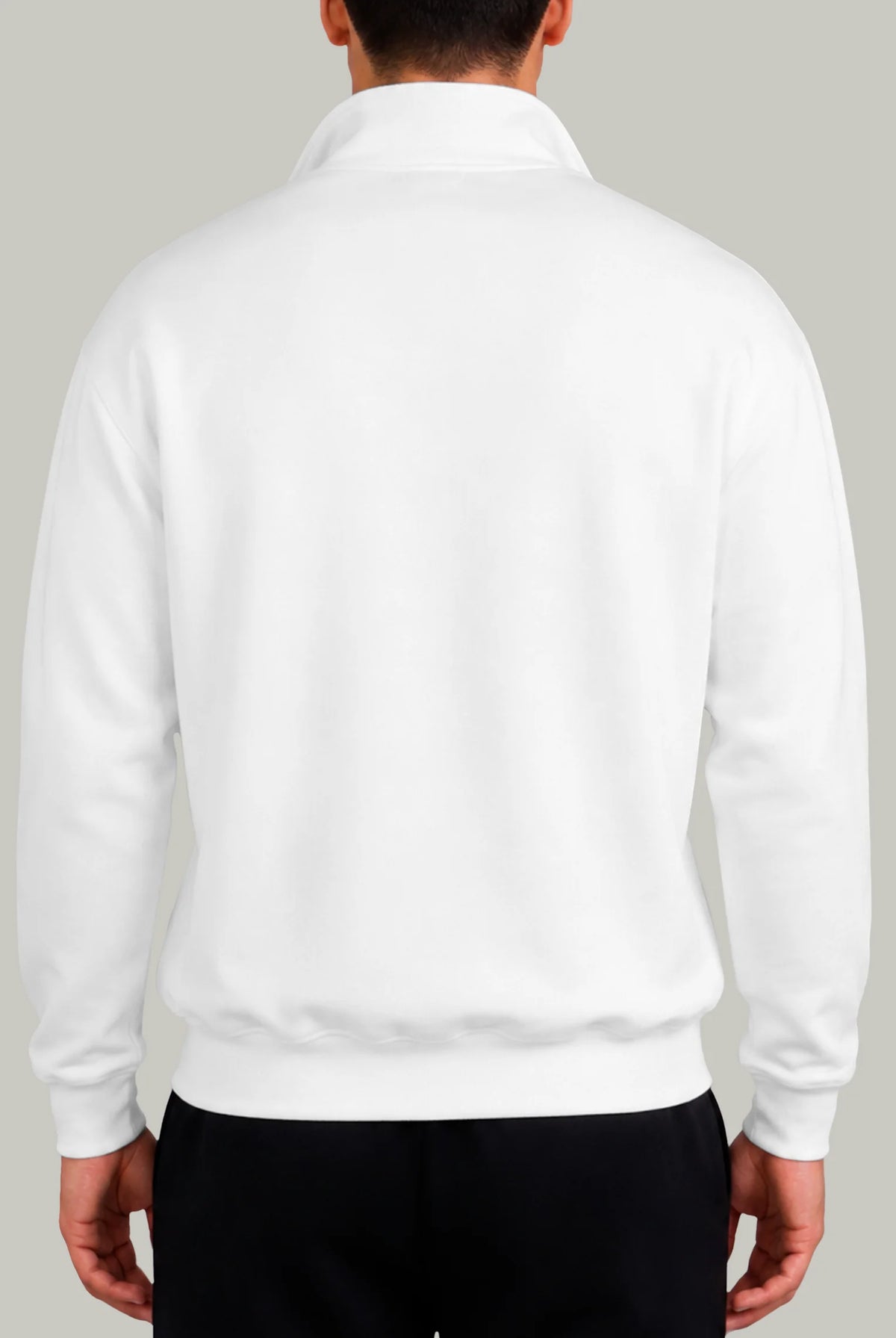 Hoodie Half Zip Unisex - FashionTex