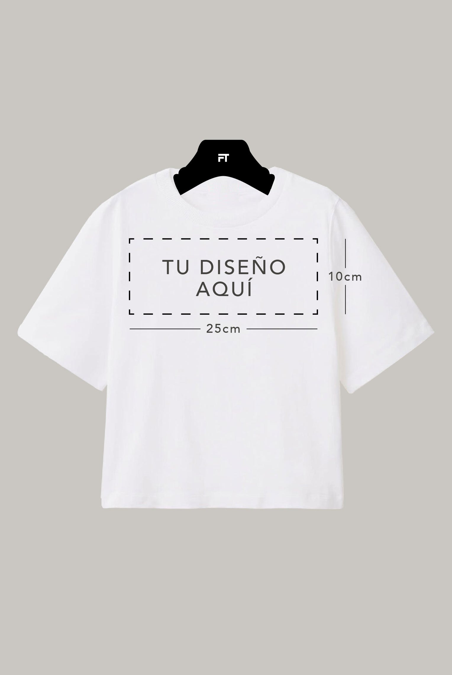 Boxy Fit Personalizable (Logo) - FashionTex