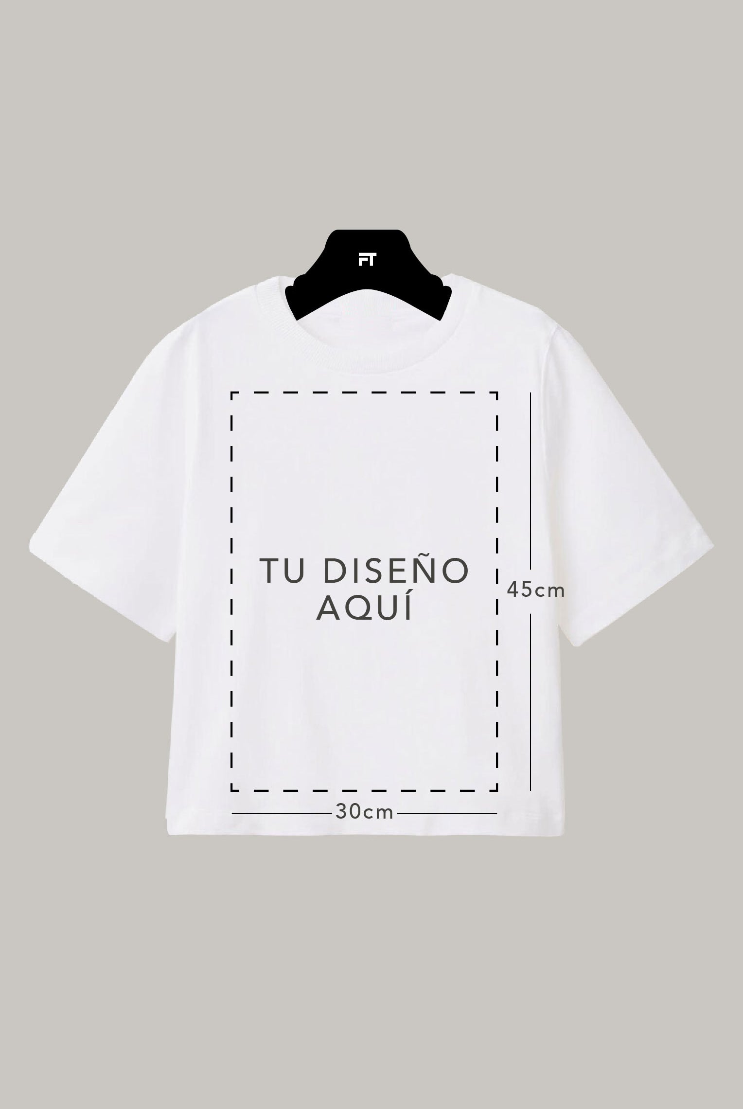 Boxy Fit Personalizable (Completo) - FashionTex