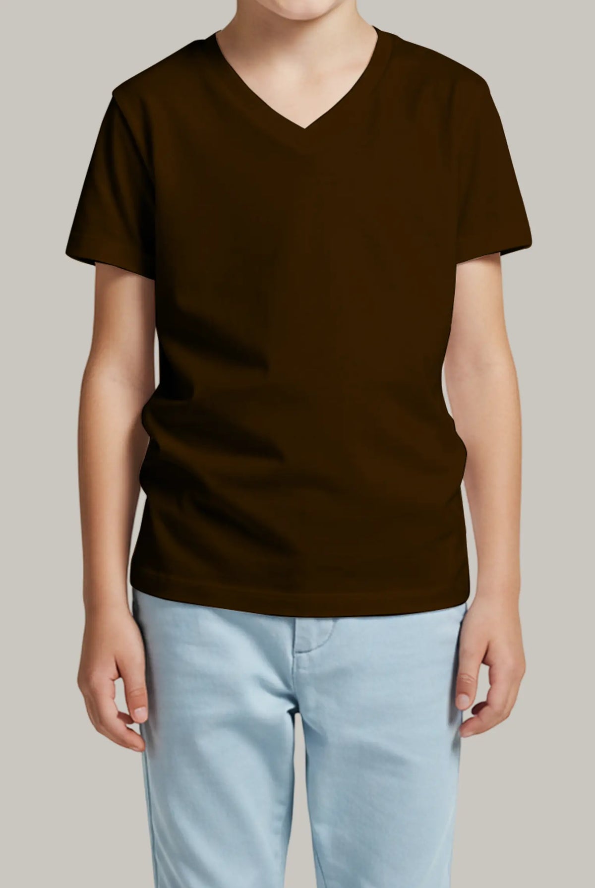 Franela Regular Kids Cuello en V - FashionTex