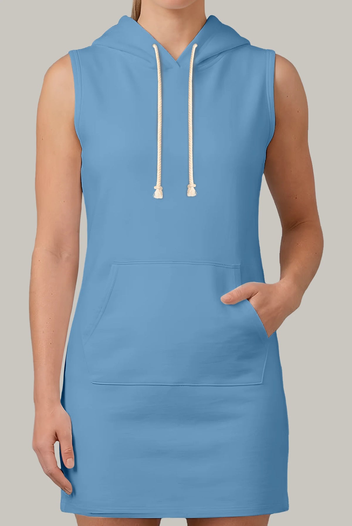 Vestido con Capucha Mujer - FashionTex