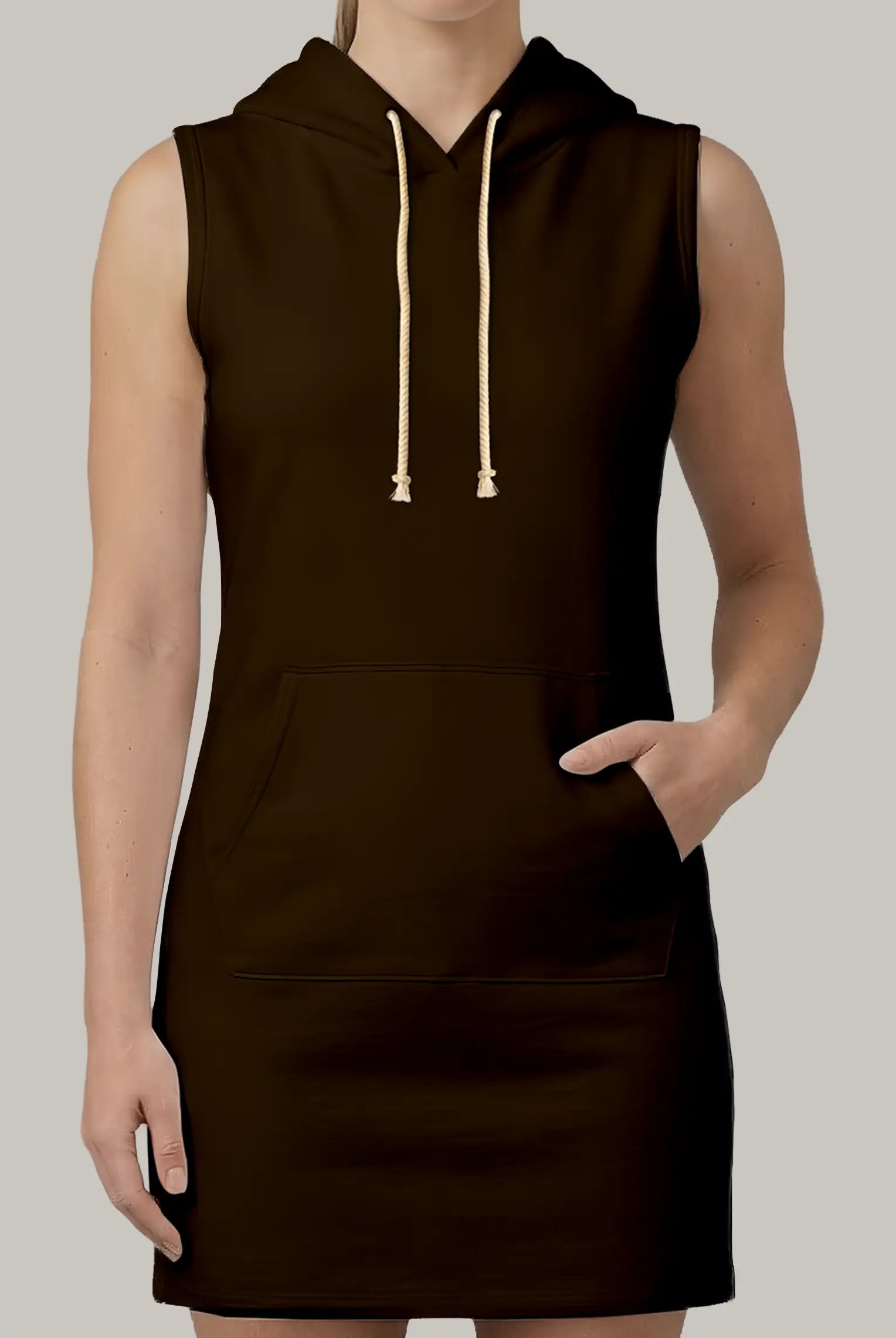 Vestido con Capucha Mujer - FashionTex