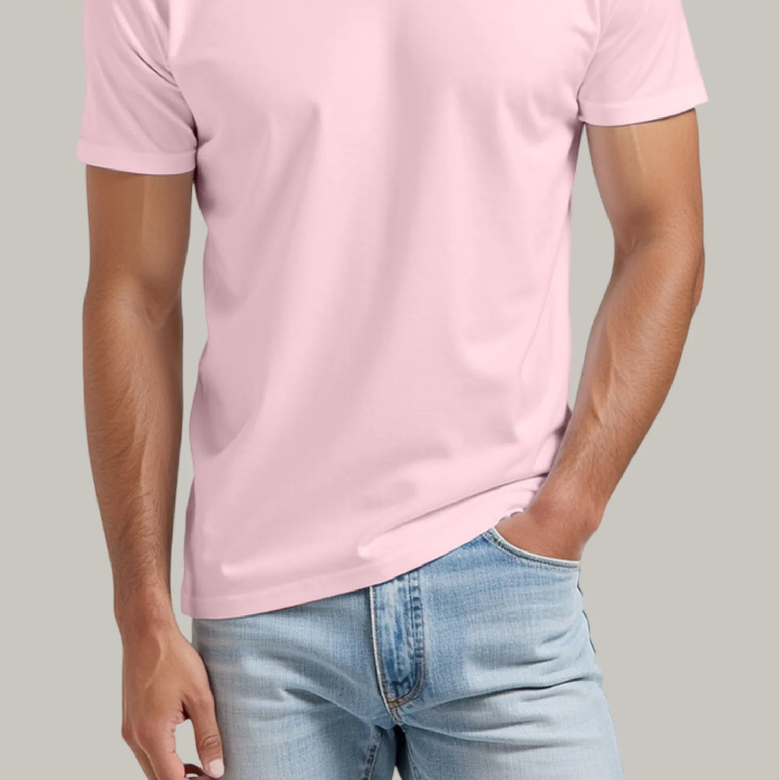 Franela Regular Hombre Cuello en V - FashionTex