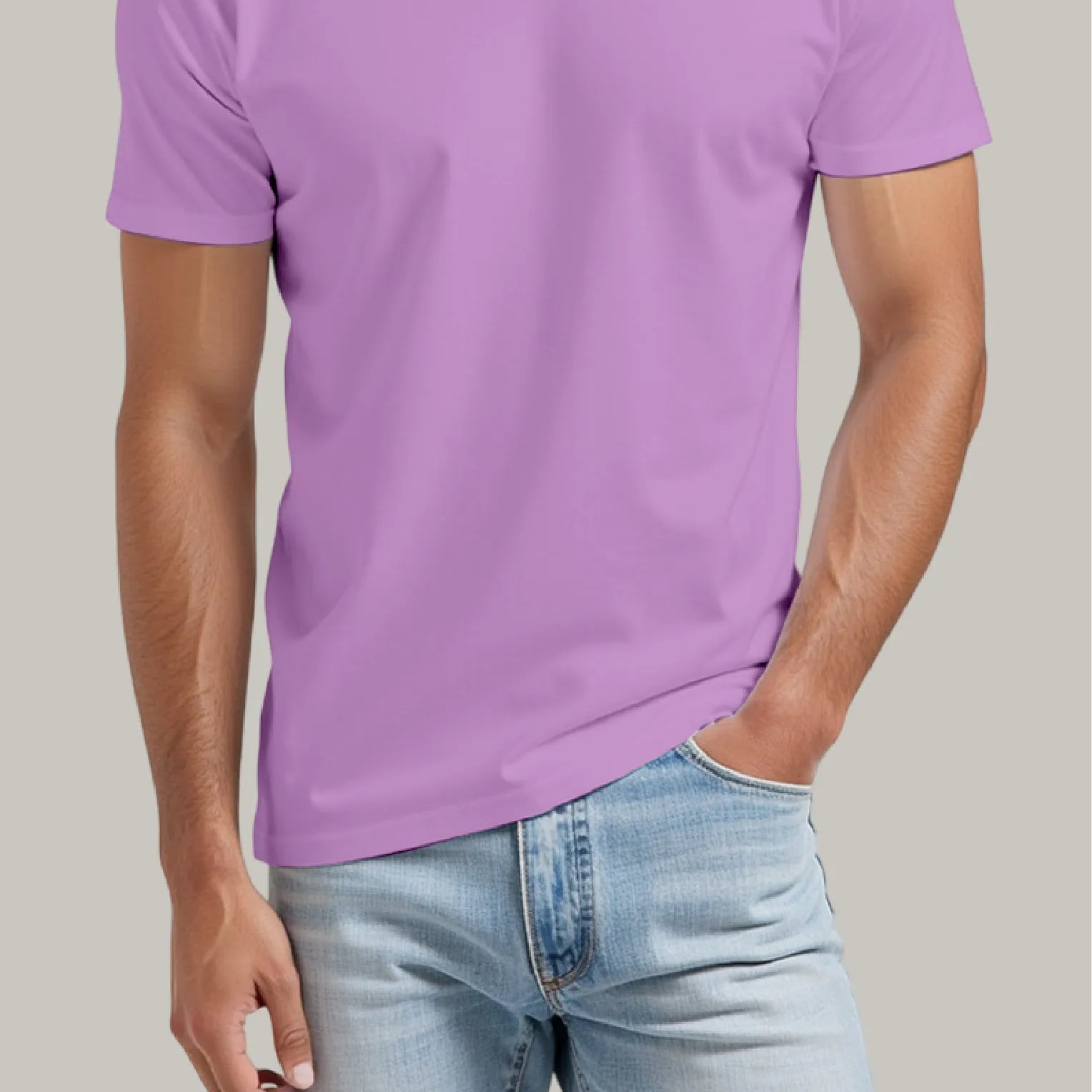 Franela Regular Hombre Cuello en V - FashionTex