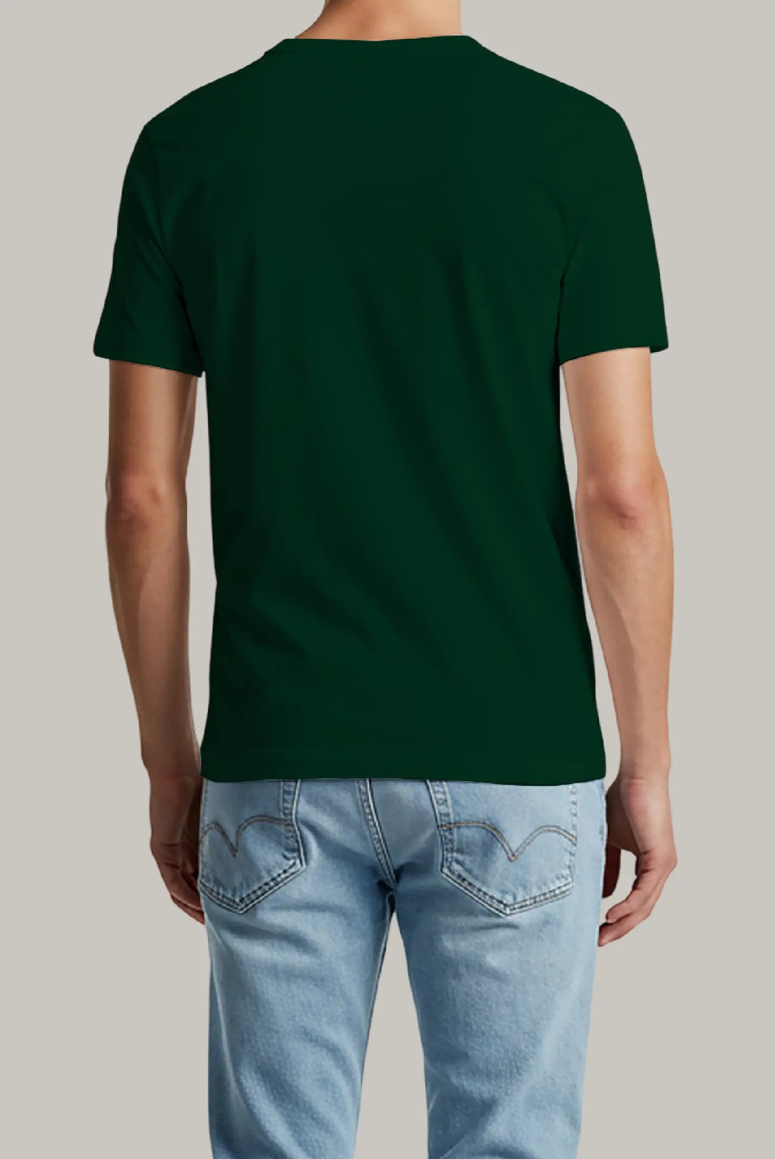 Franela Regular Hombre Cuello en V - FashionTex