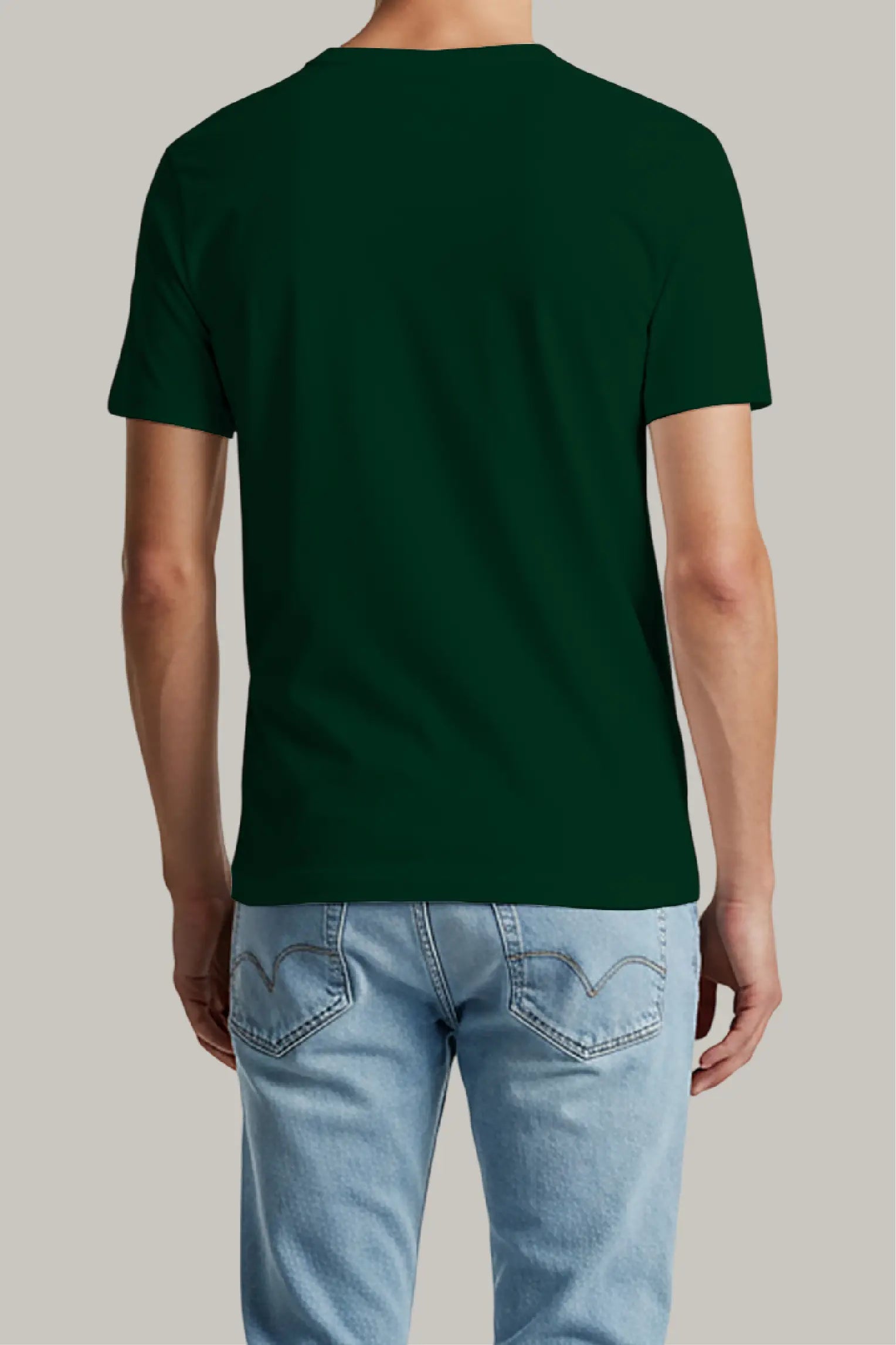 Franela Regular Hombre Cuello en V - FashionTex