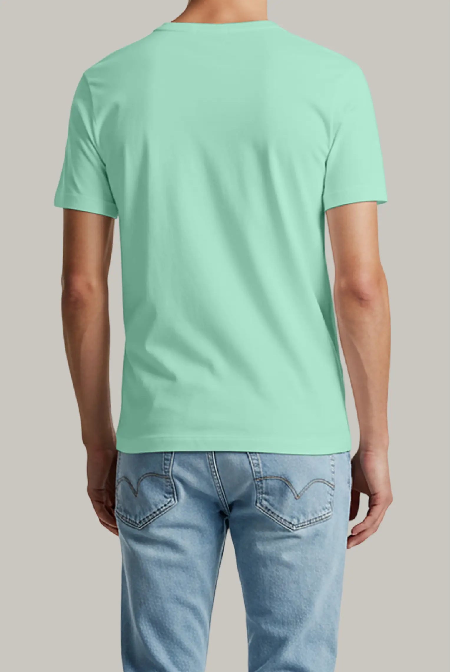 Franela Regular Hombre Cuello en V - FashionTex