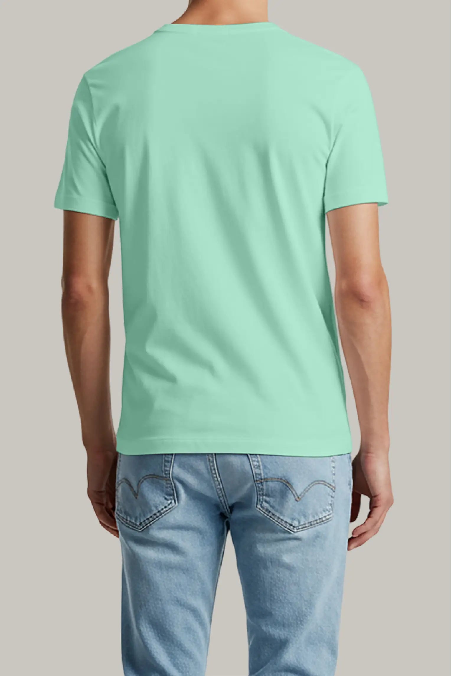 Franela Regular Hombre Cuello en V - FashionTex