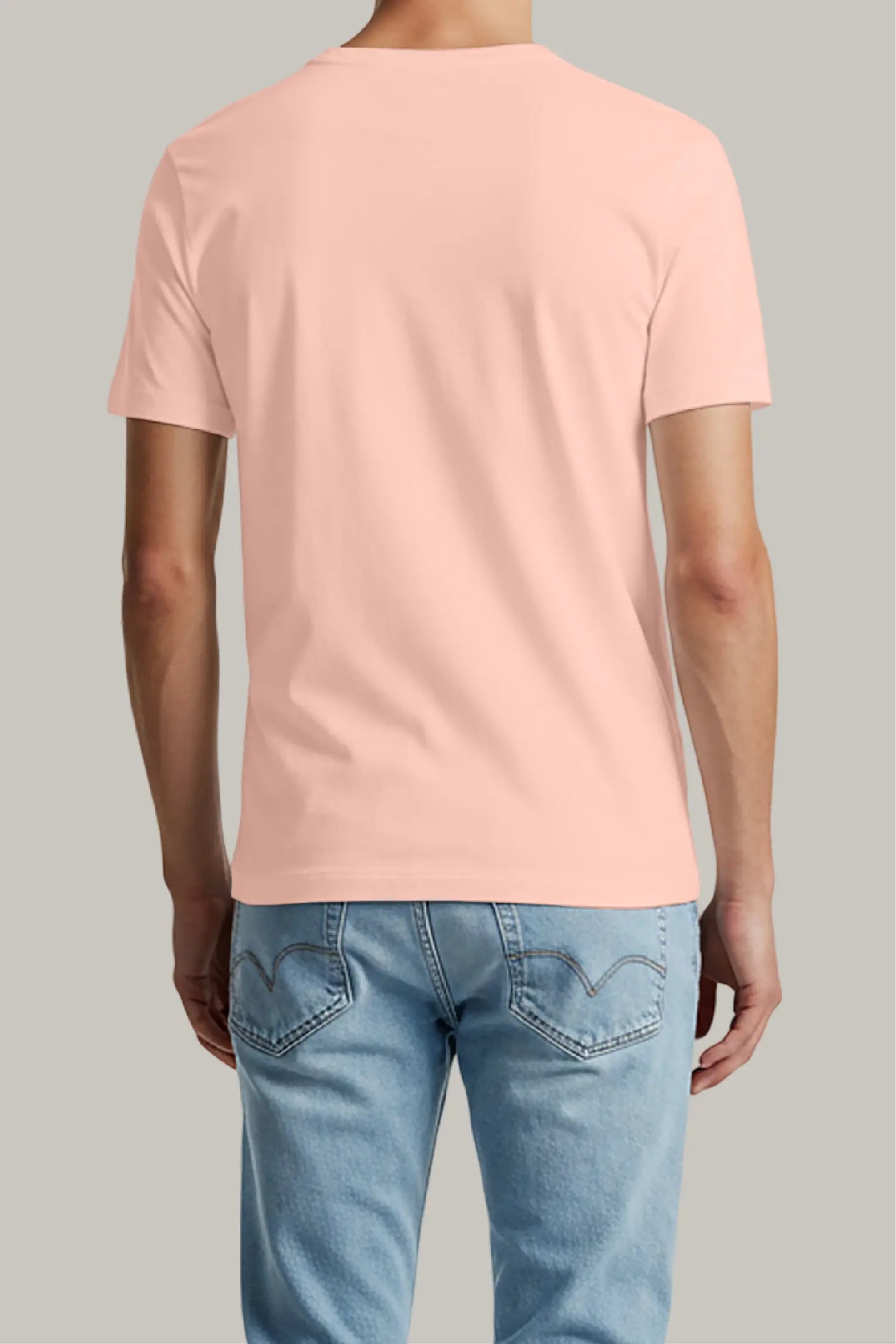 Franela Regular Hombre Cuello en V - FashionTex