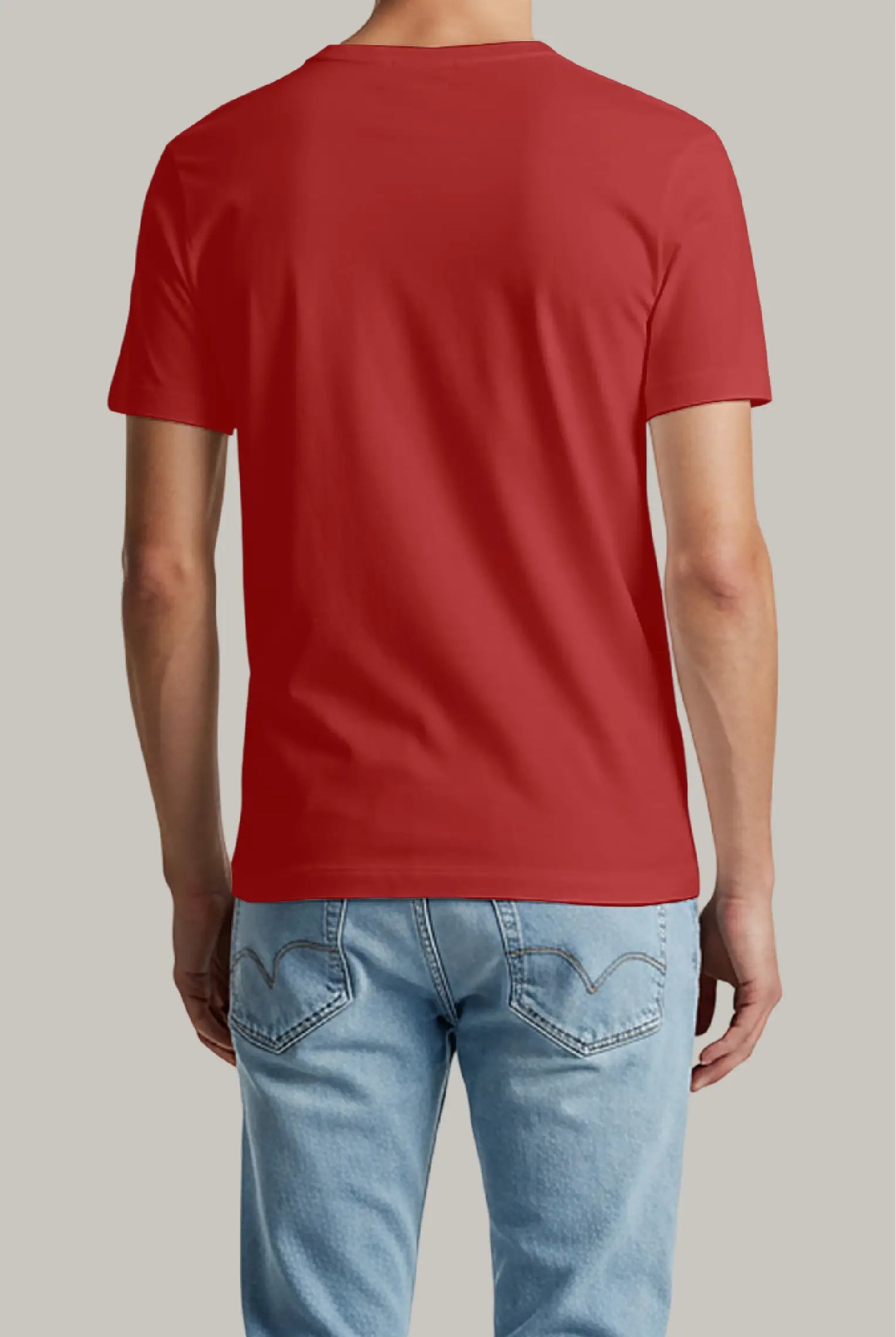 Franela Regular Hombre Cuello en V - FashionTex