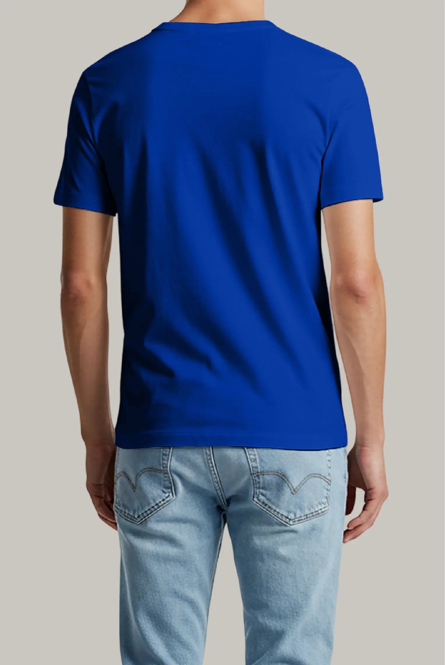 Franela Regular Hombre Cuello en V - FashionTex