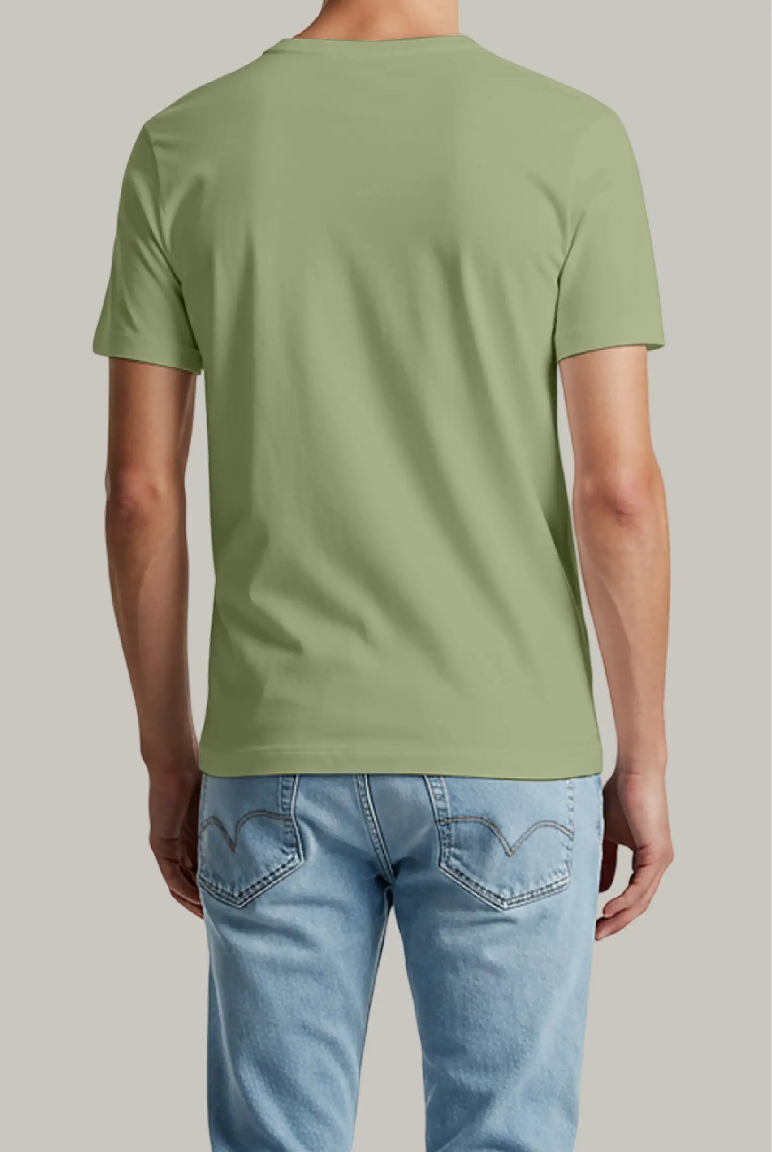 Franela Regular Hombre Cuello en V - FashionTex