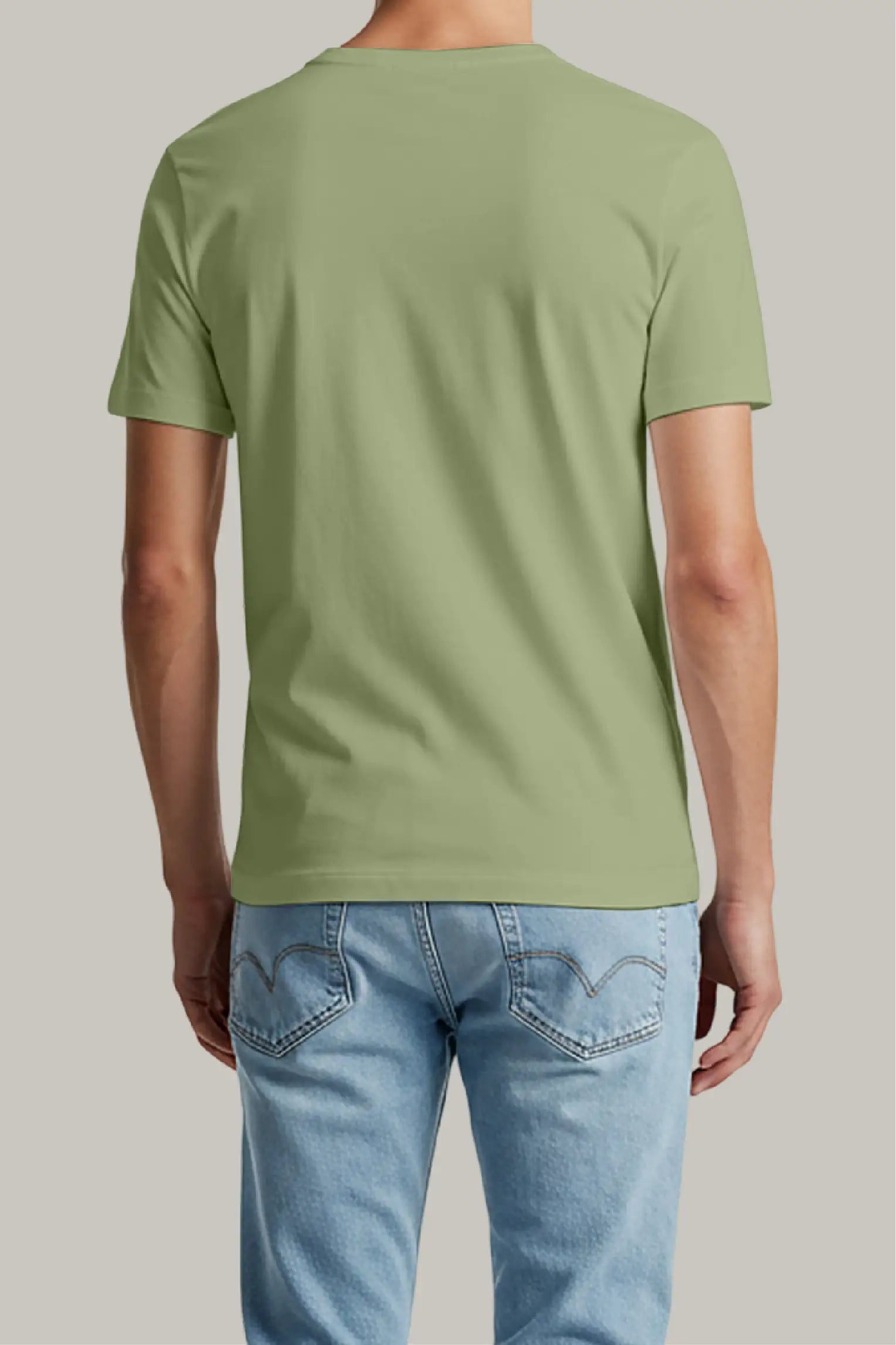 Franela Regular Hombre Cuello en V - FashionTex