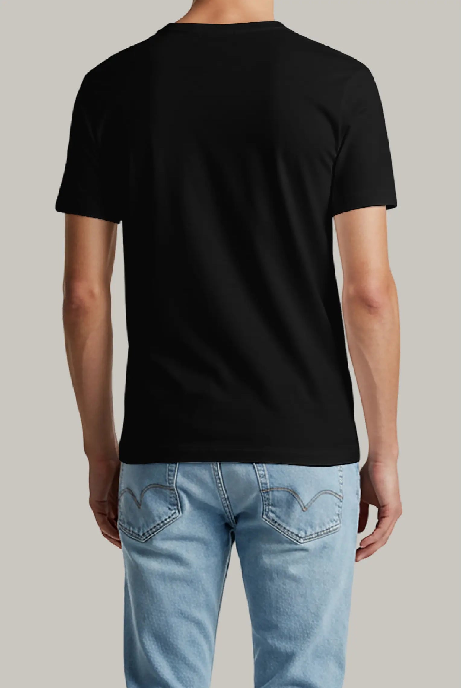 Franela Regular Hombre Cuello en V - FashionTex