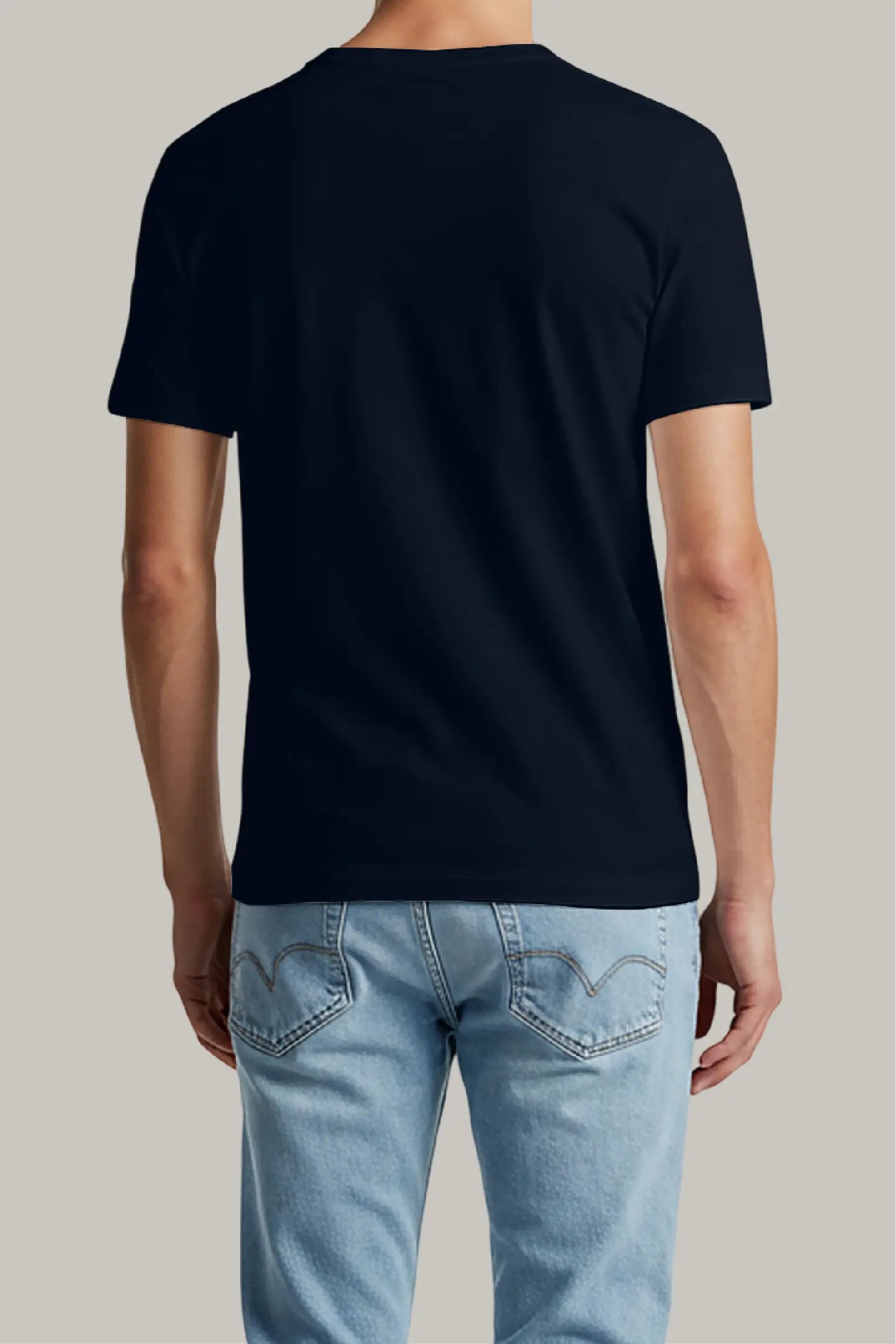 Franela Regular Hombre Cuello en V - FashionTex