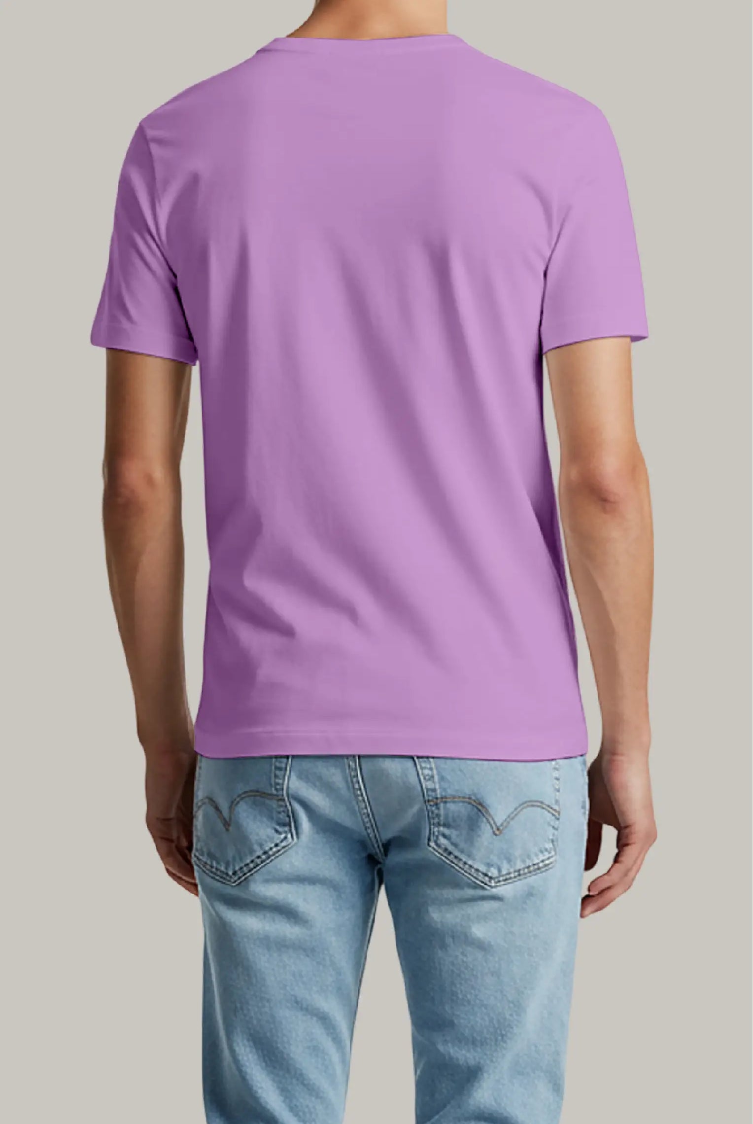 Franela Regular Hombre Cuello en V - FashionTex