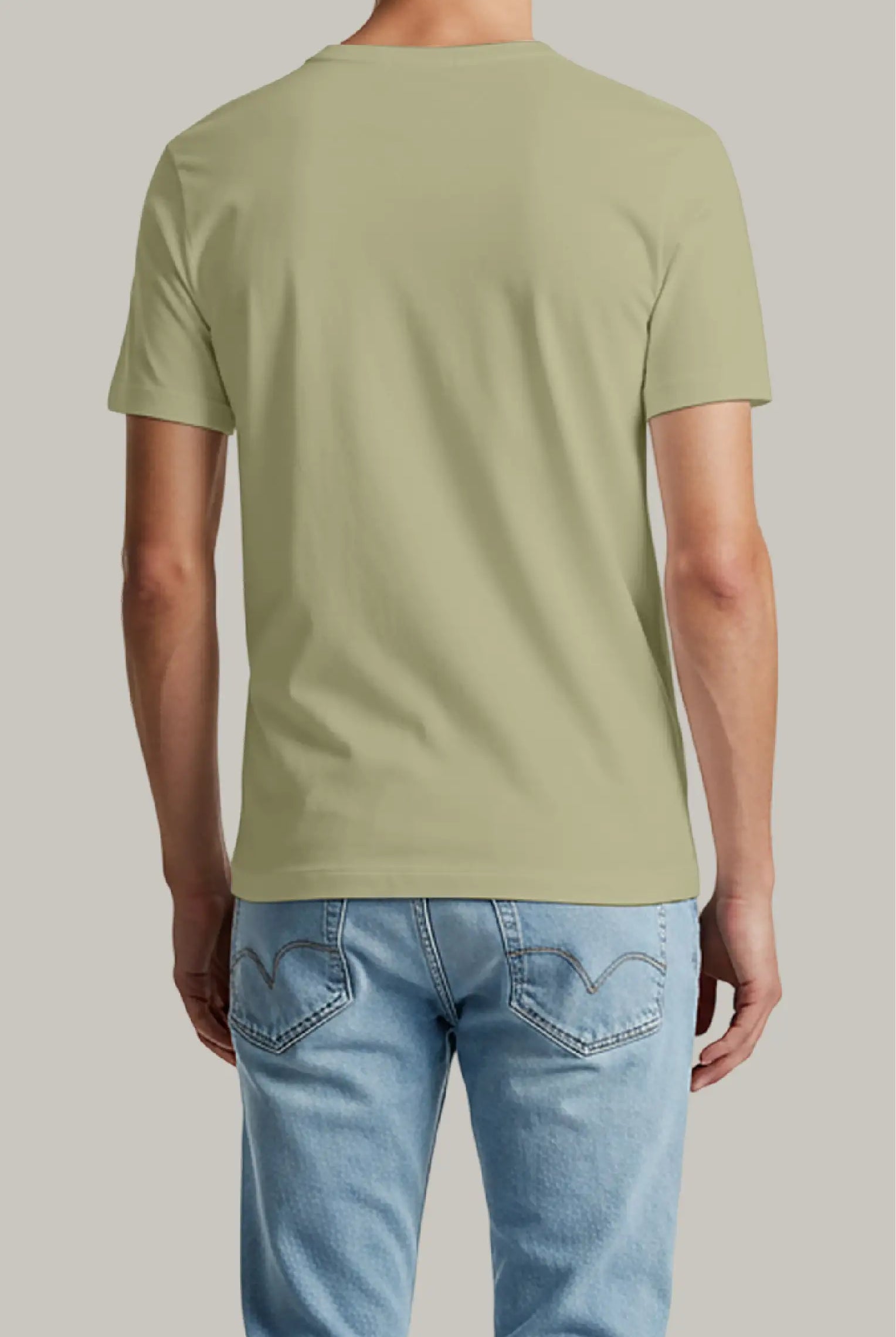 Franela Regular Hombre Cuello en V - FashionTex