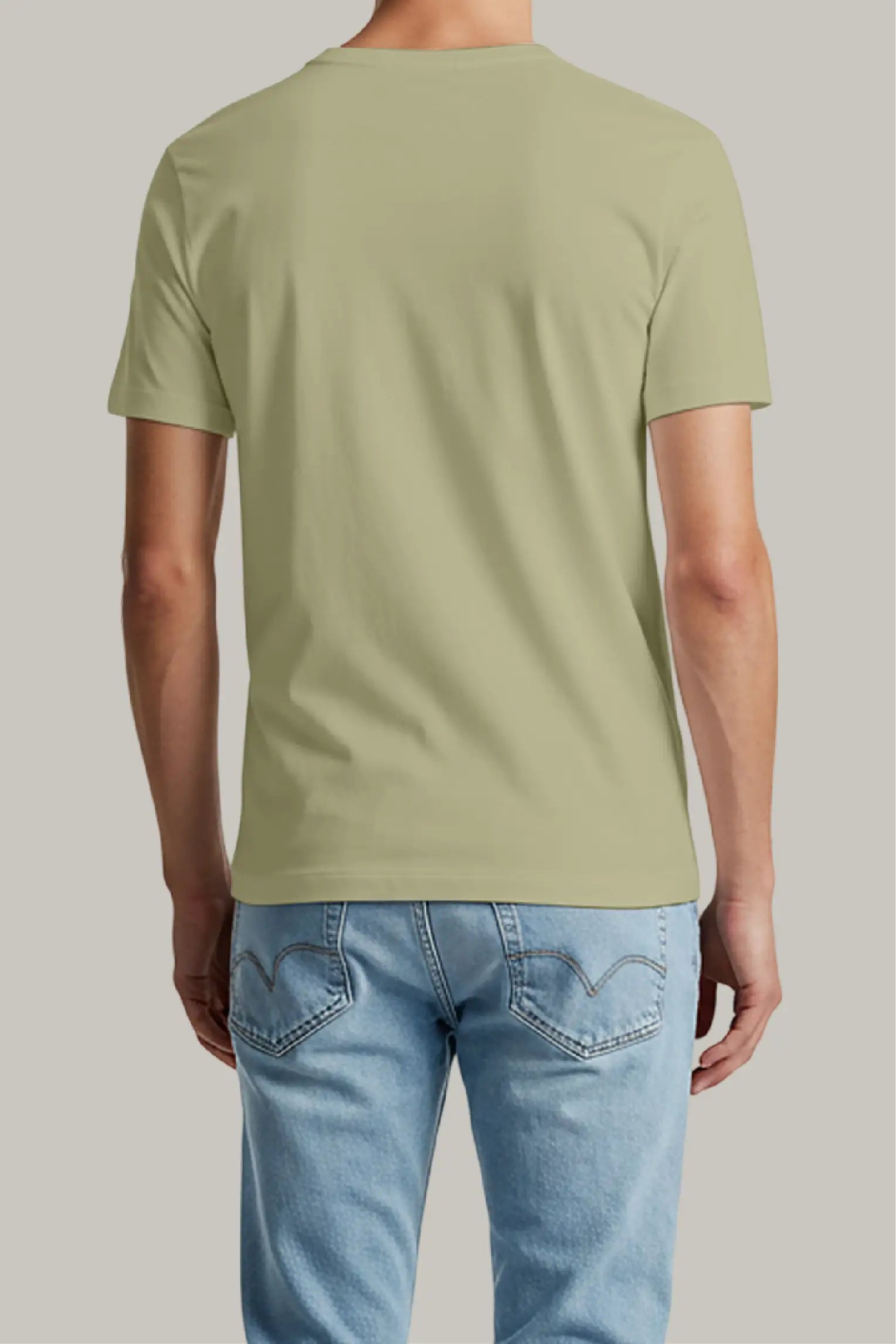 Franela Regular Hombre Cuello en V - FashionTex