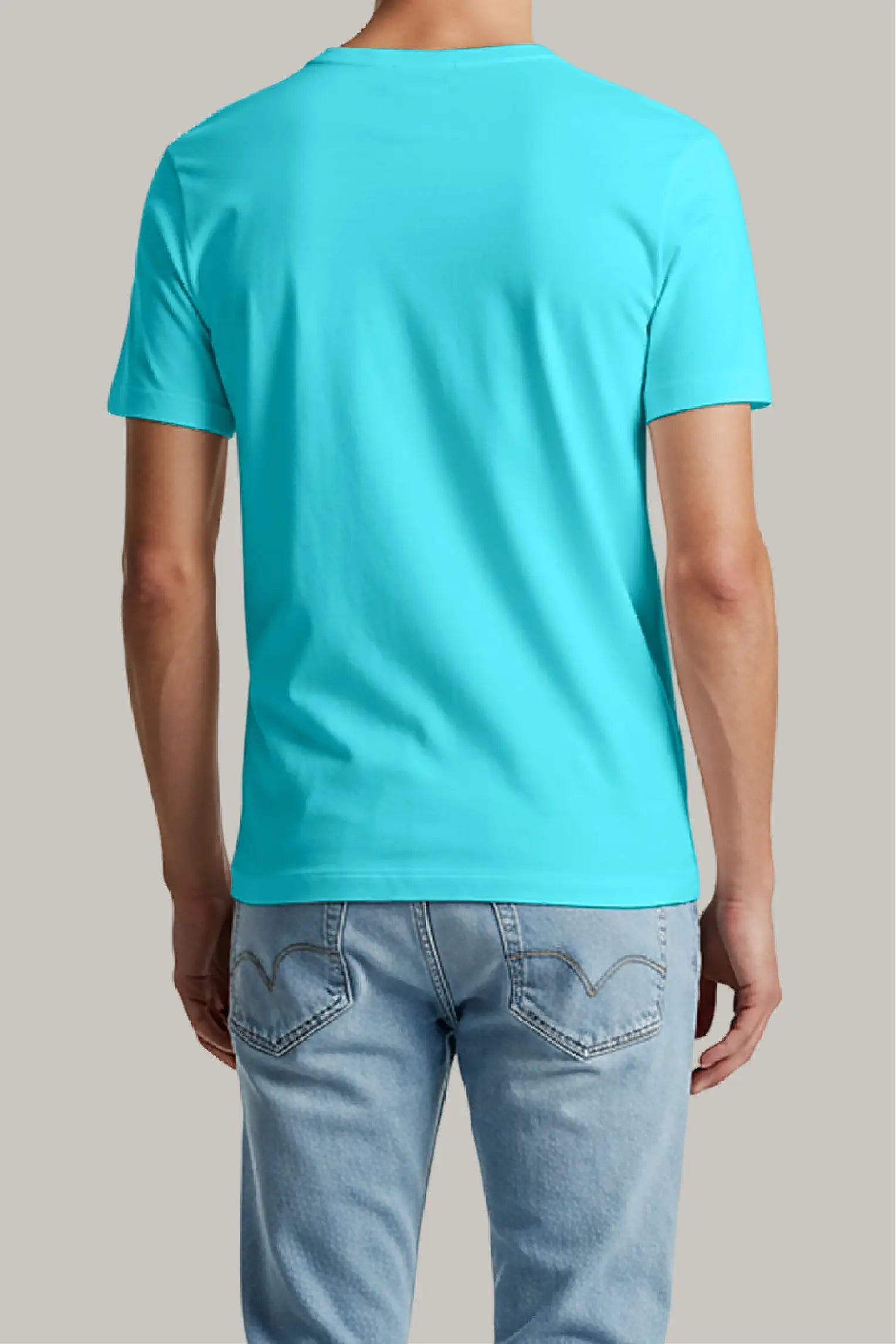 Franela Regular Hombre Cuello en V - FashionTex