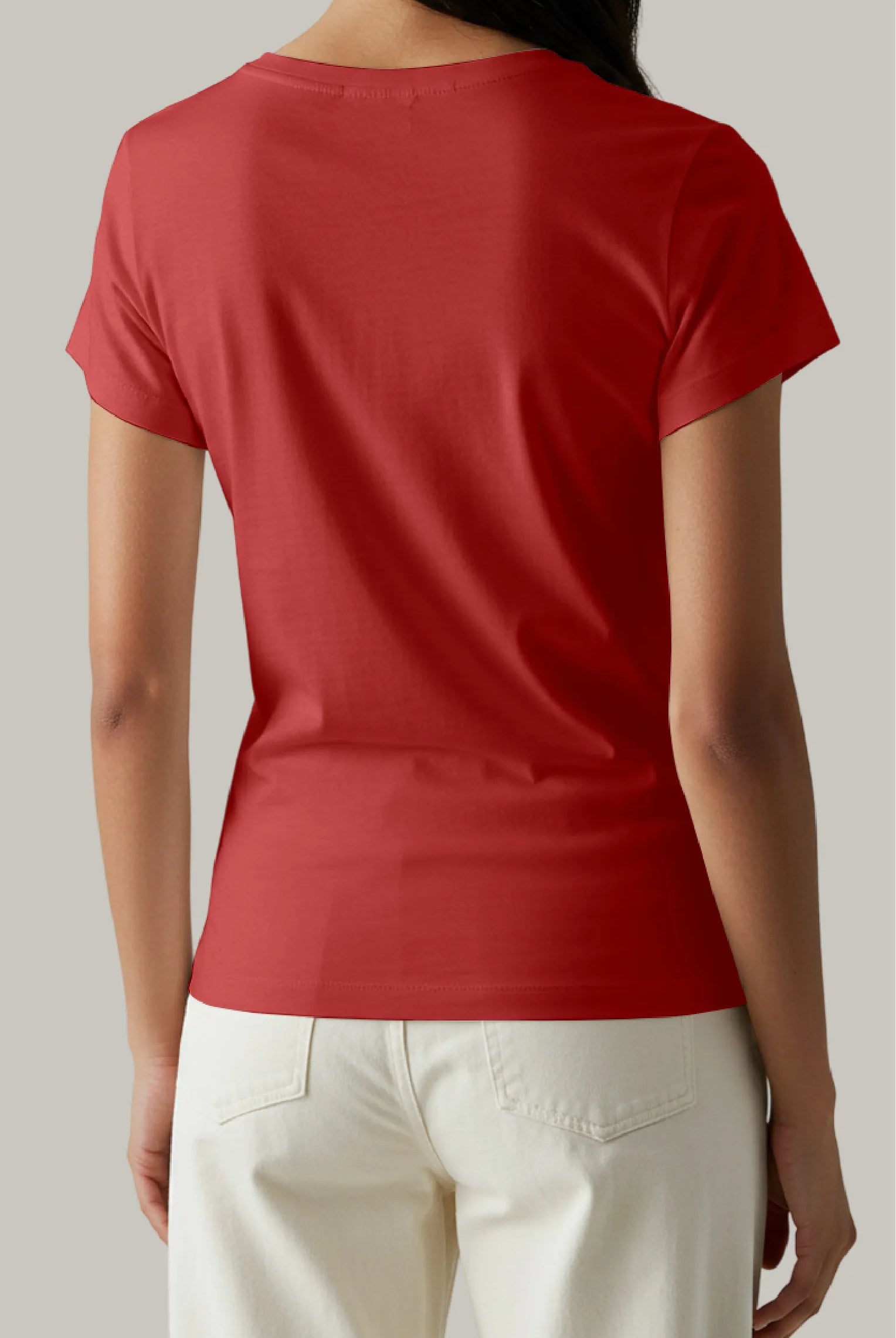 Franela Regular Mujer Cuello V - FashionTex