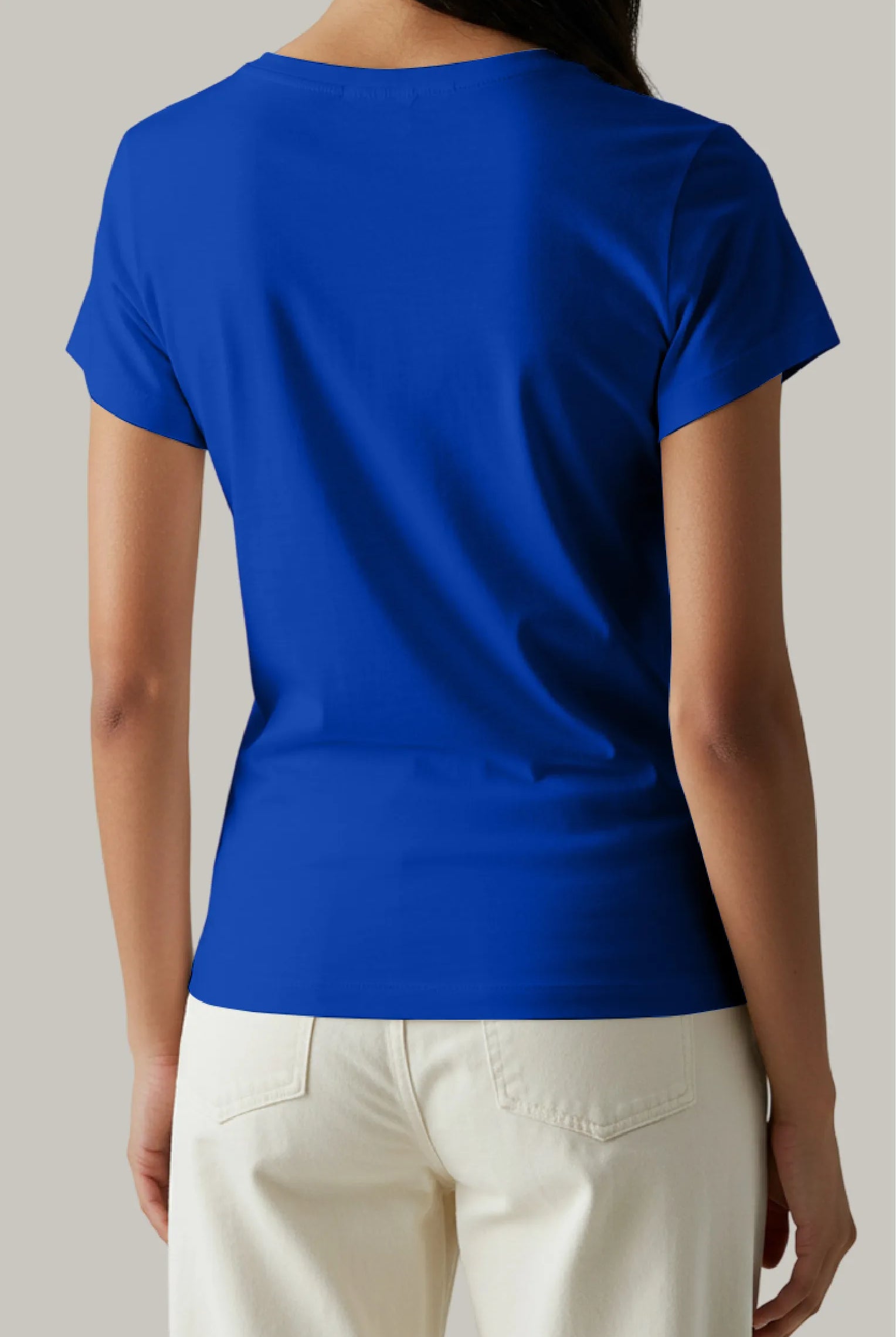 Franela Regular Mujer Cuello V - FashionTex