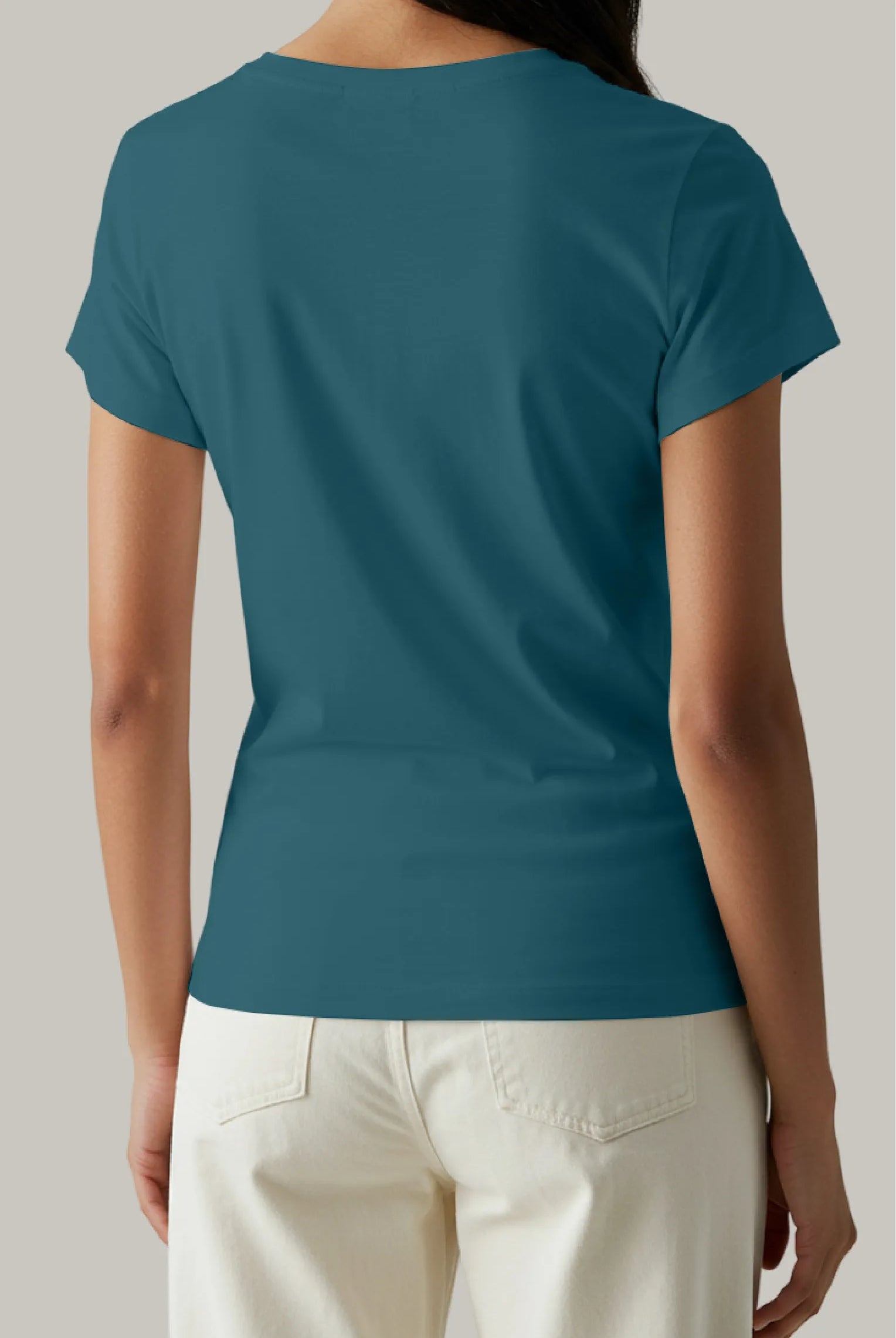 Franela Regular Mujer Cuello V - FashionTex