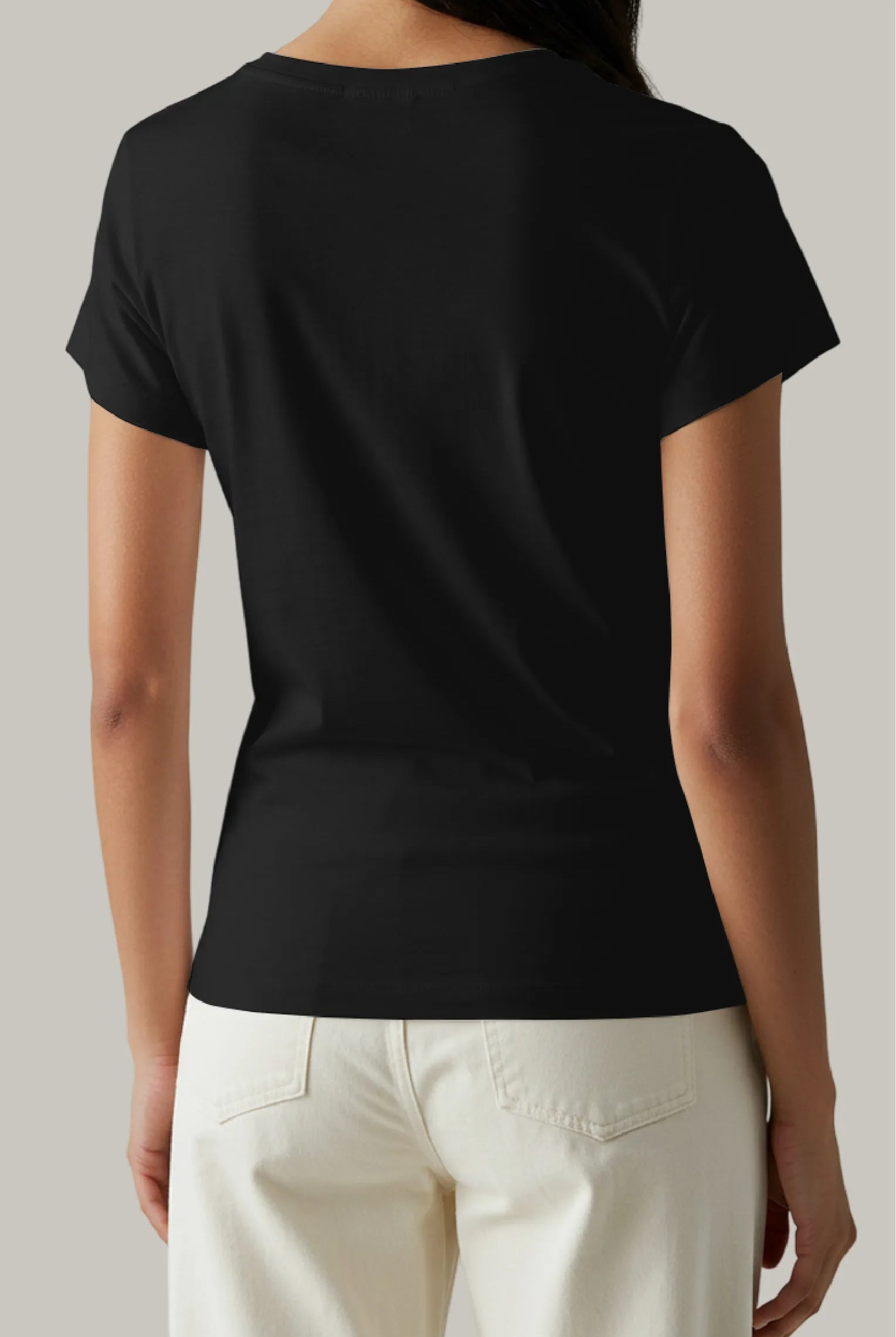 Franela Regular Mujer Cuello V - FashionTex