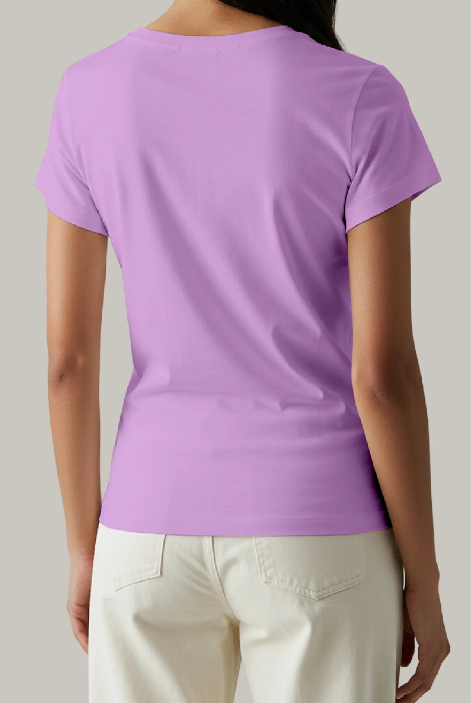 Franela Regular Mujer Cuello V - FashionTex