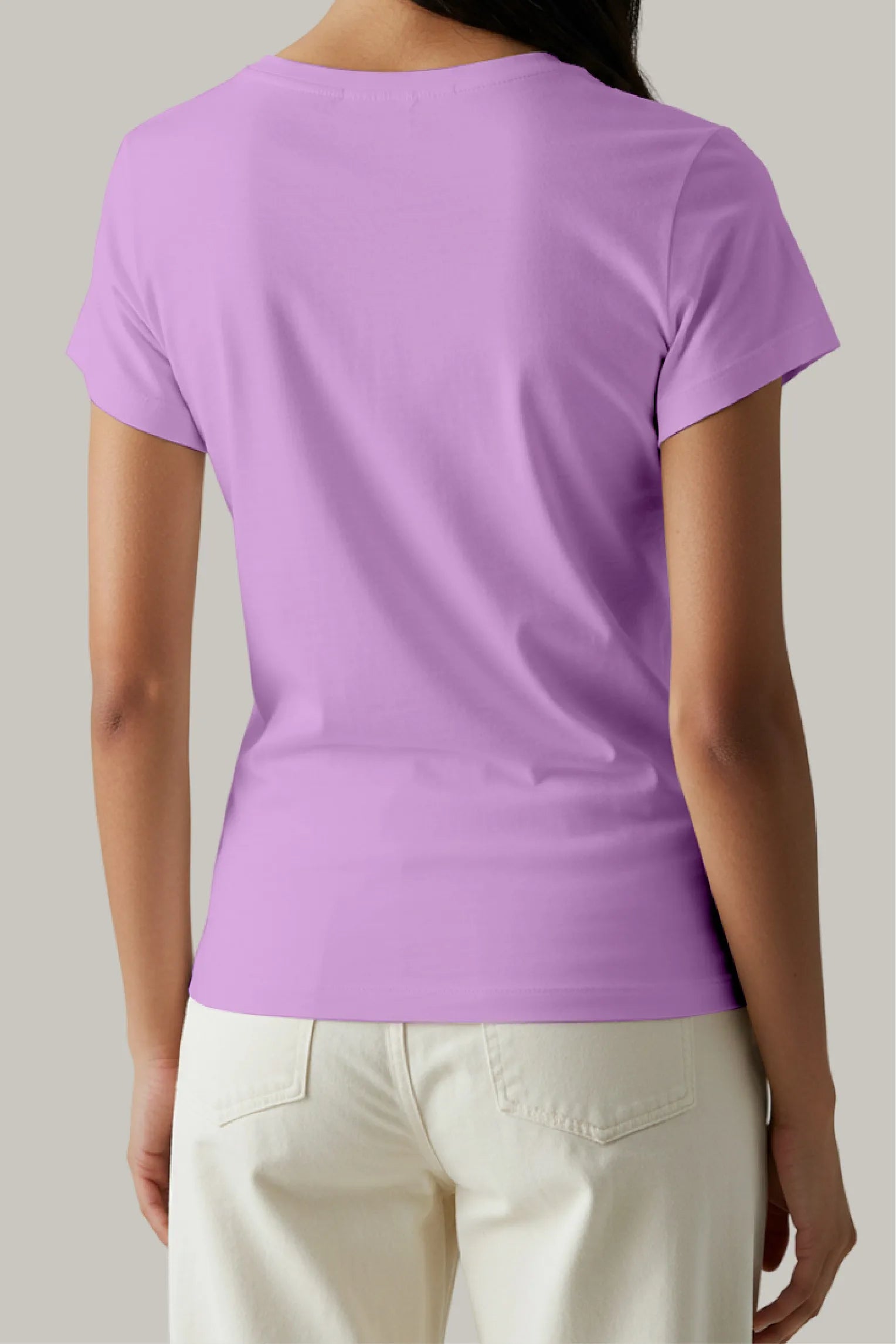 Franela Regular Mujer Cuello V - FashionTex