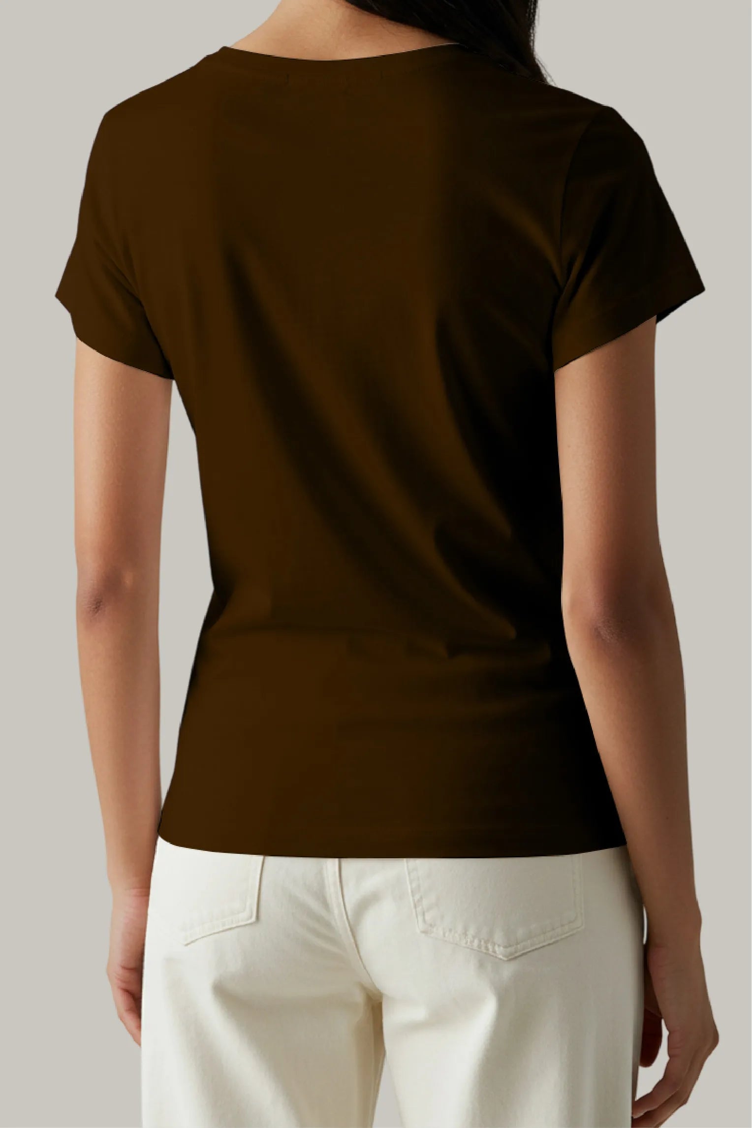 Franela Regular Mujer Cuello V - FashionTex