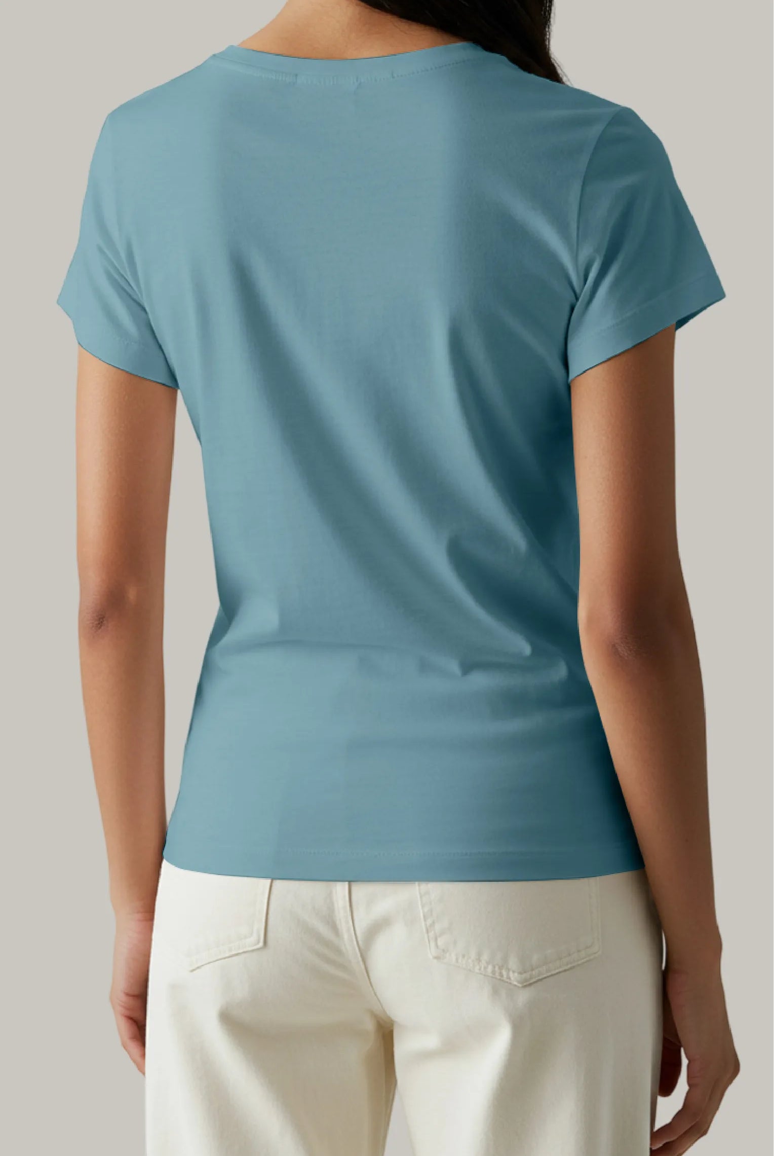 Franela Regular Mujer Cuello V - FashionTex