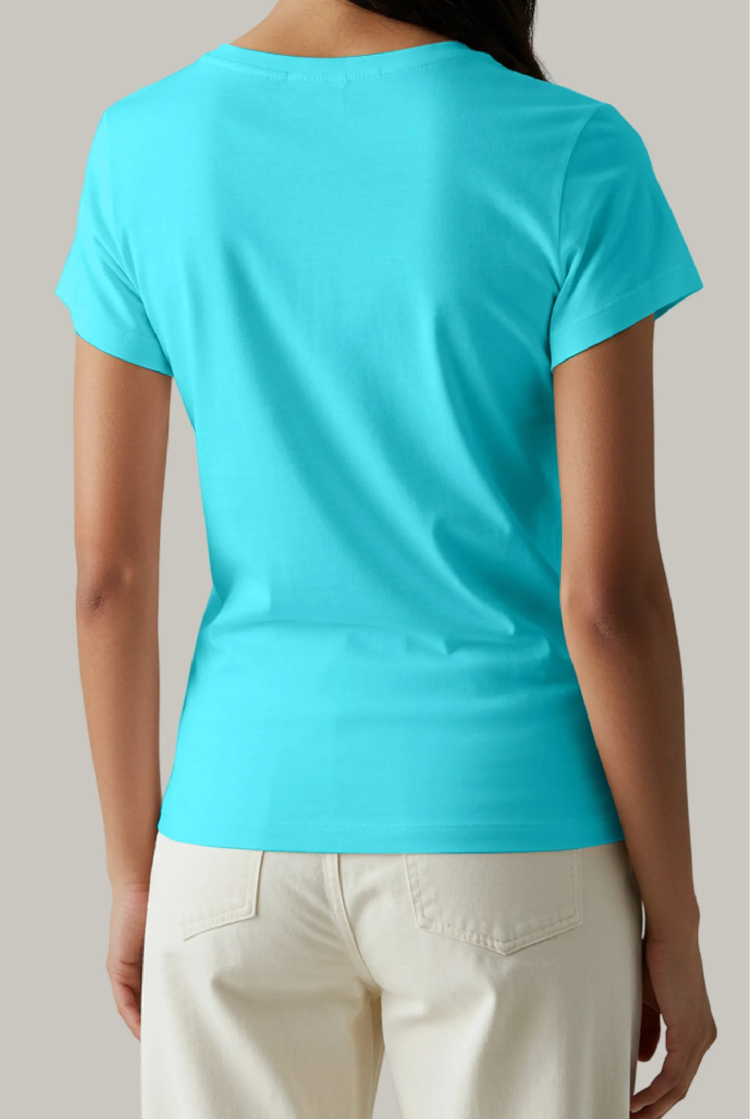 Franela Regular Mujer Cuello V - FashionTex