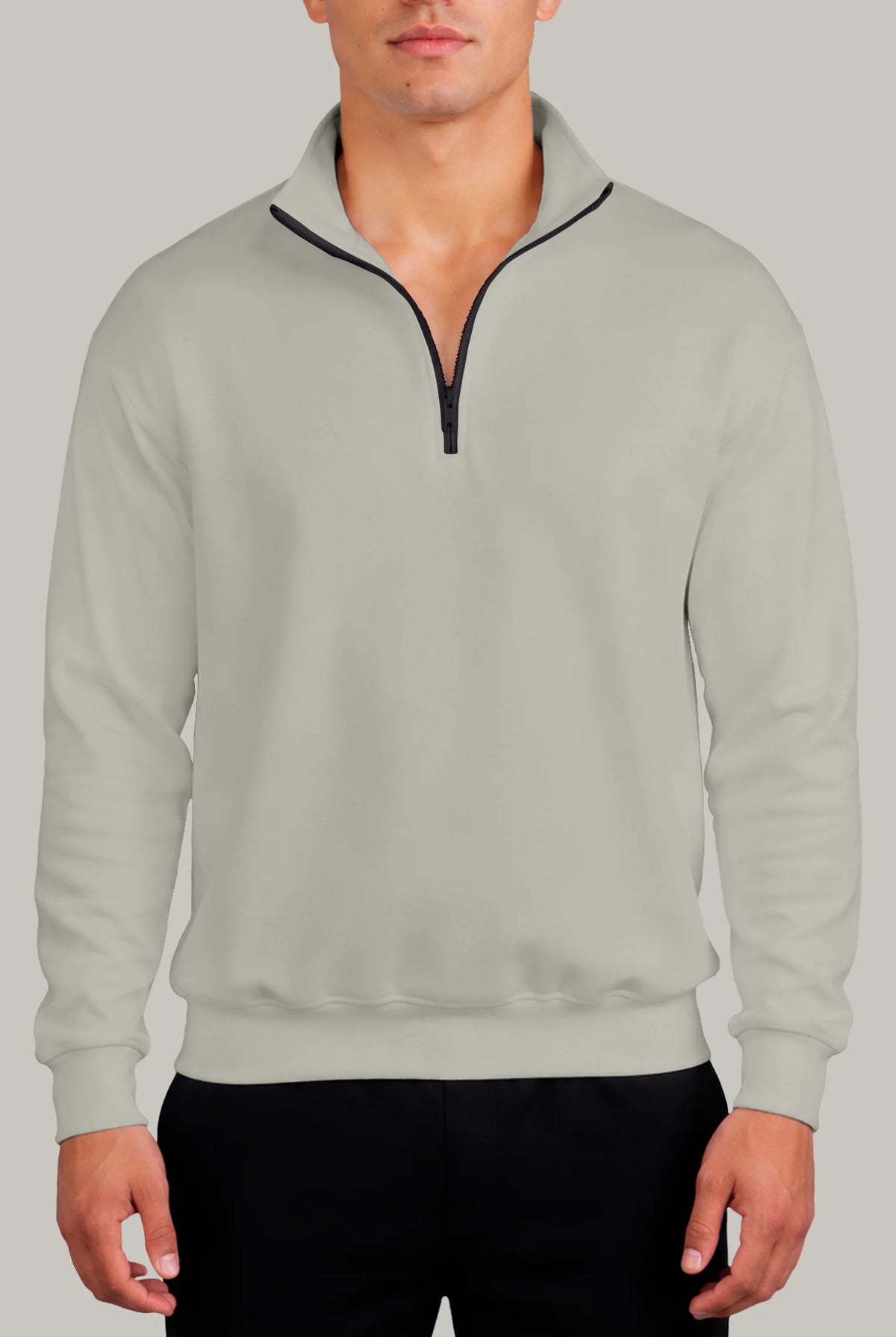 Hoodie Half Zip Unisex - FashionTex