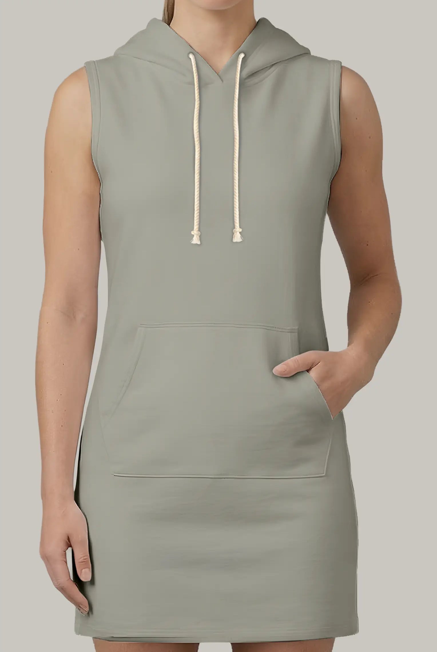 Vestido con Capucha Mujer - FashionTex