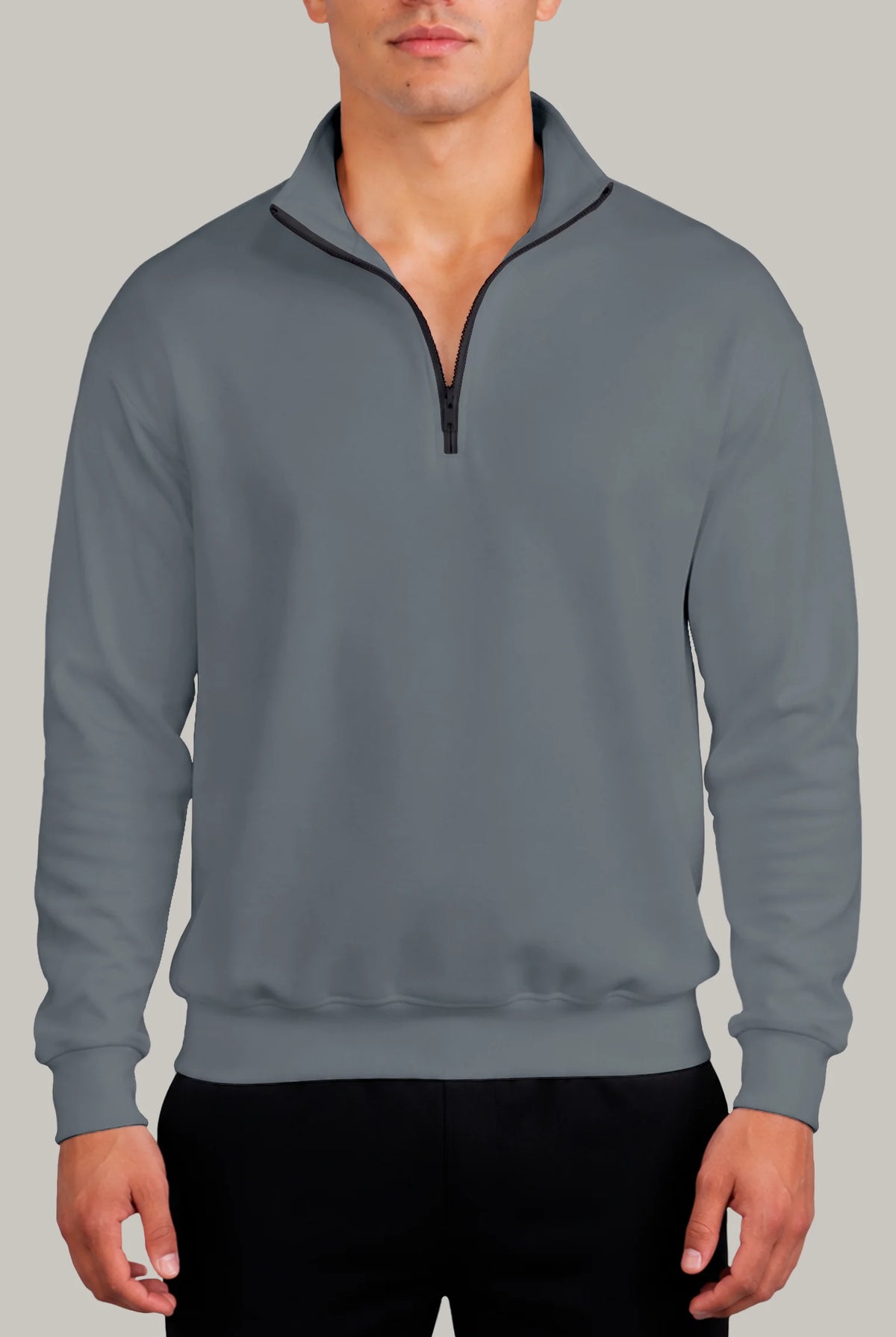 Hoodie Half Zip Unisex - FashionTex