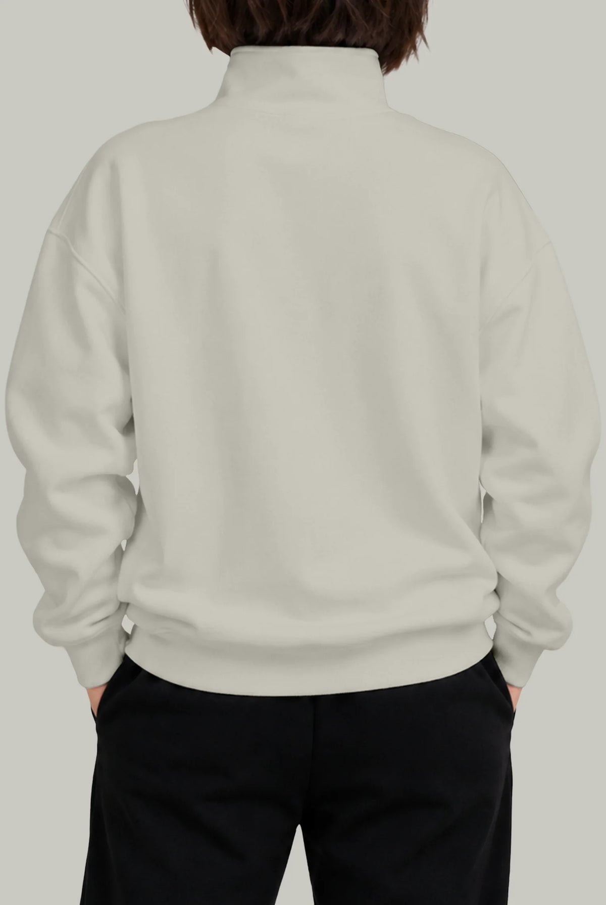 Hoodie Half Zip Unisex - FashionTex