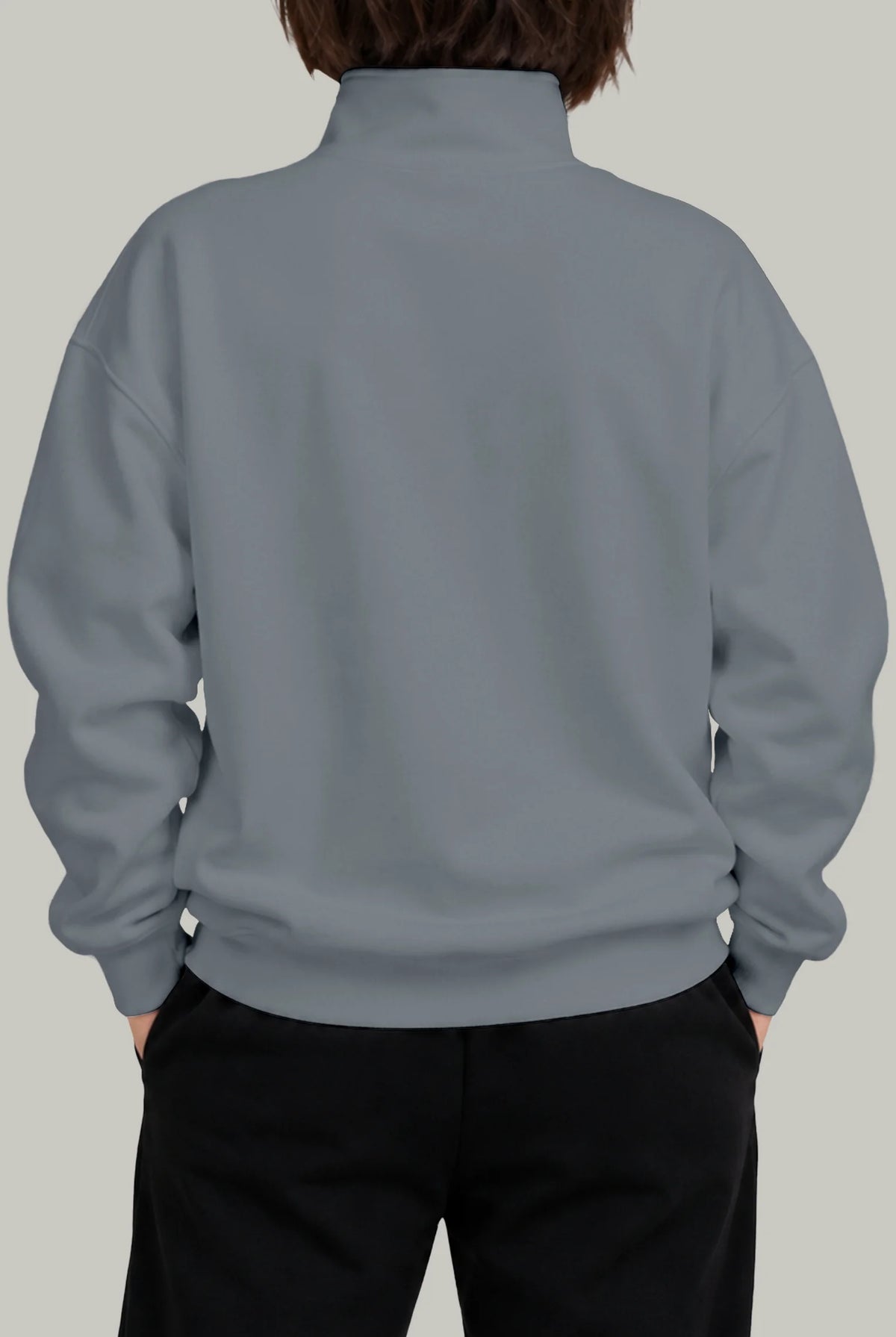 Hoodie Half Zip Unisex - FashionTex