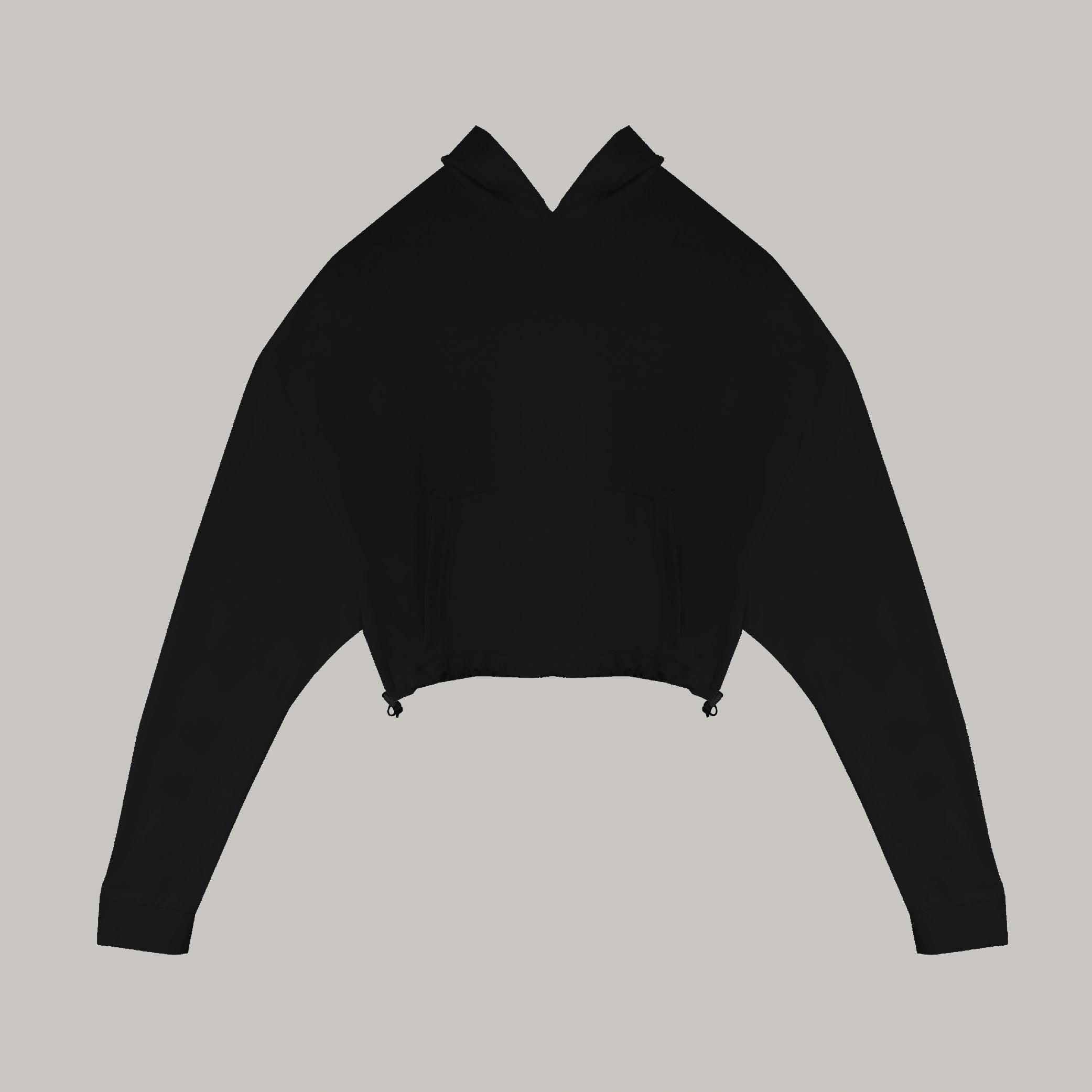 Hoodie Croptop Ajustable - FashionTex