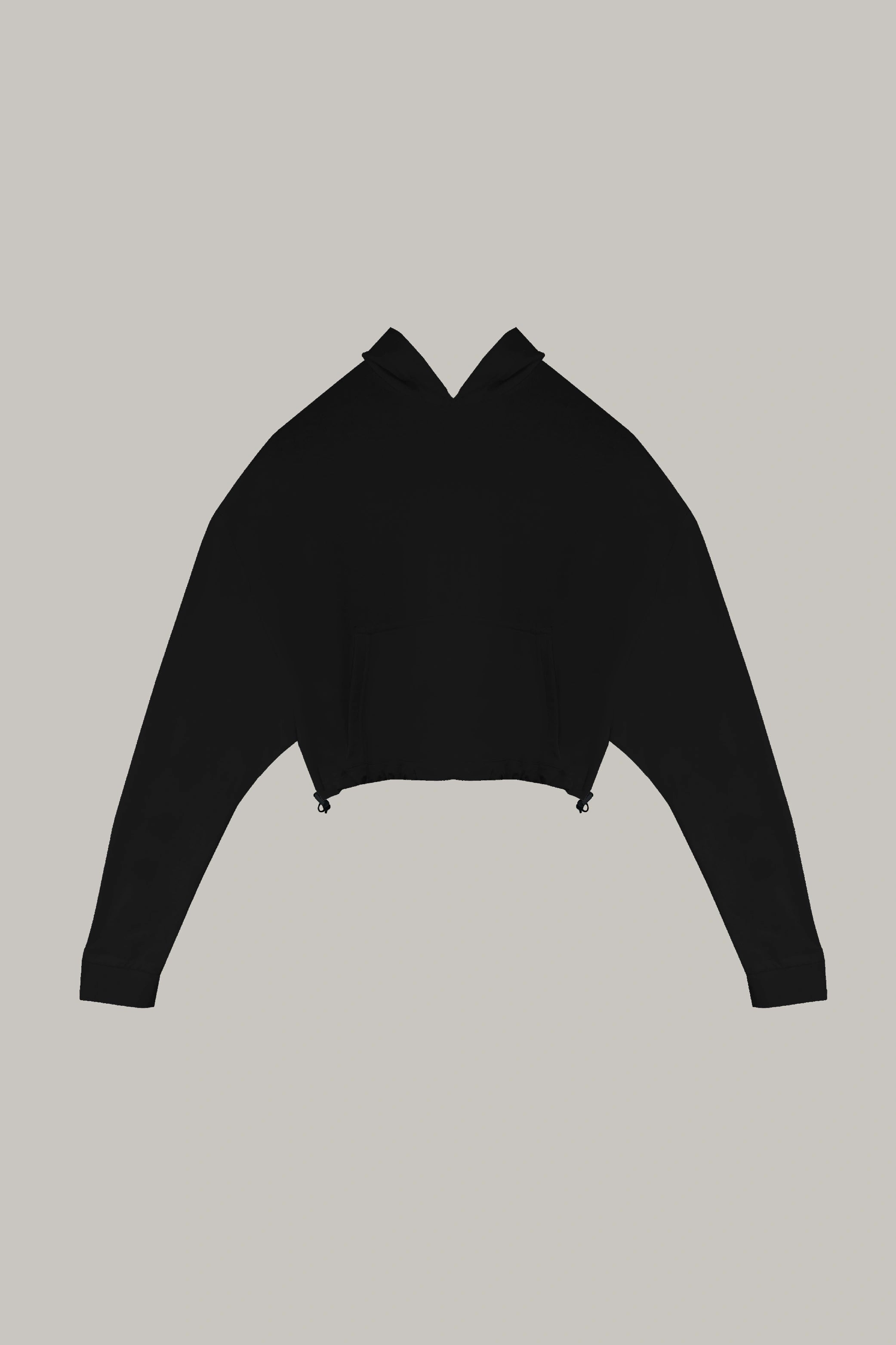 Hoodie Croptop Ajustable - FashionTex