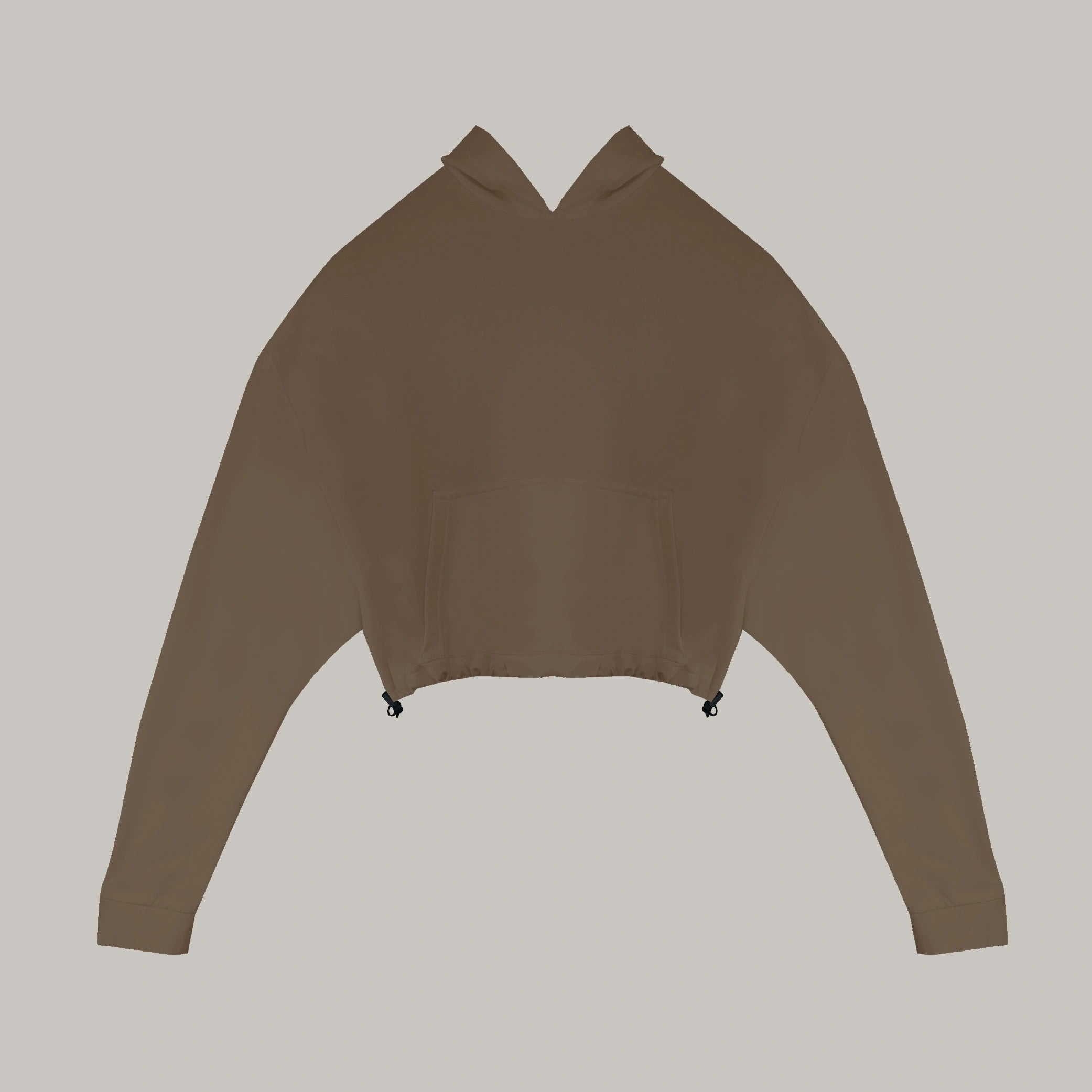 Hoodie Croptop Ajustable - FashionTex