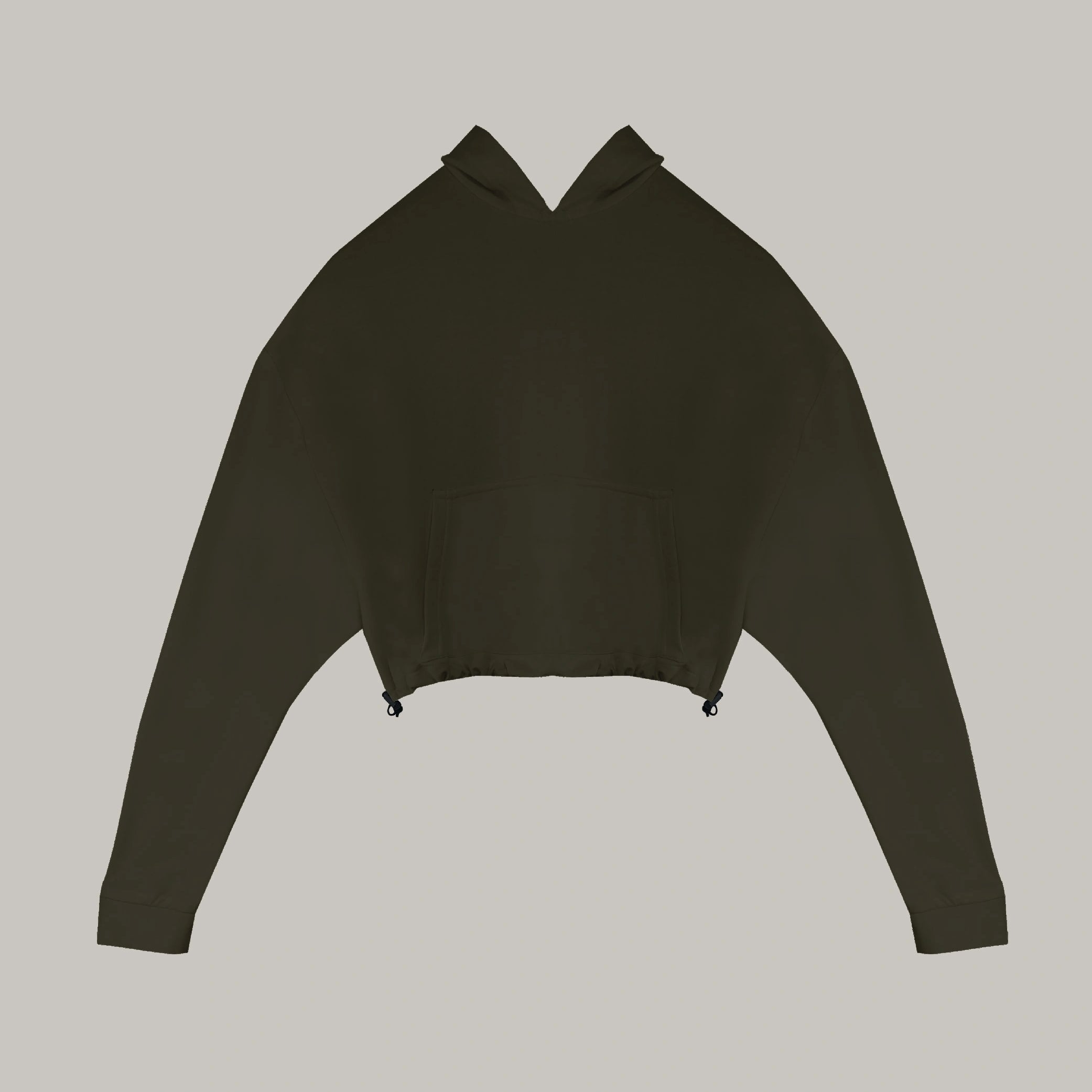 Hoodie Croptop Ajustable - FashionTex