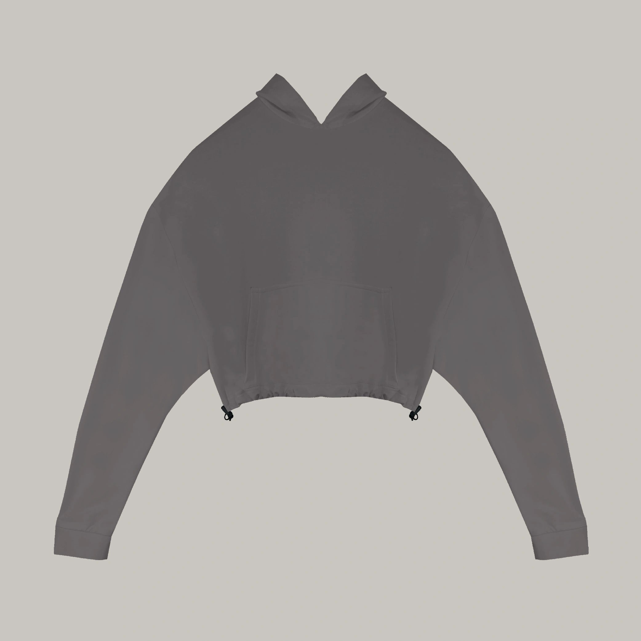 Hoodie Croptop Ajustable - FashionTex