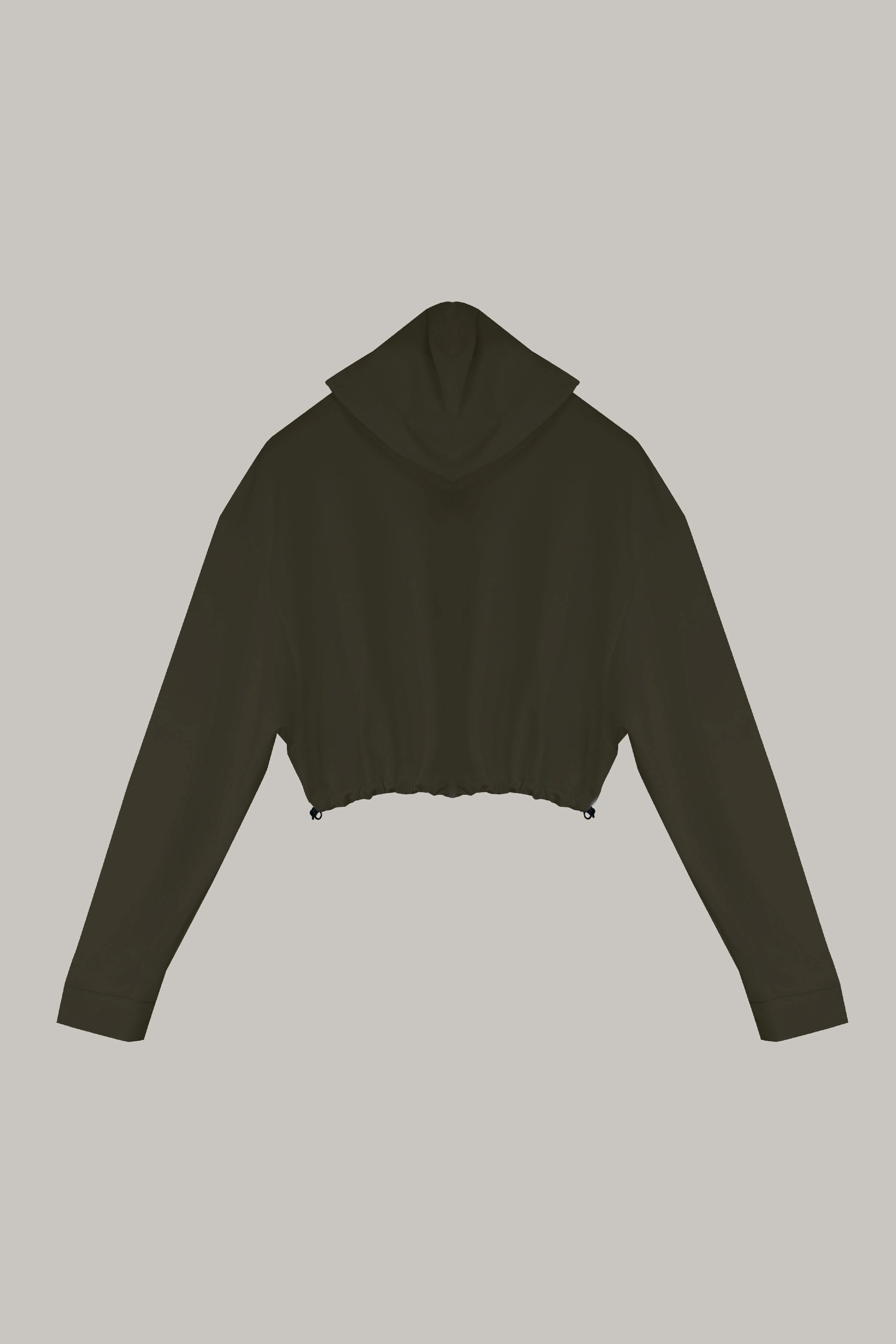 Hoodie Croptop Ajustable - FashionTex