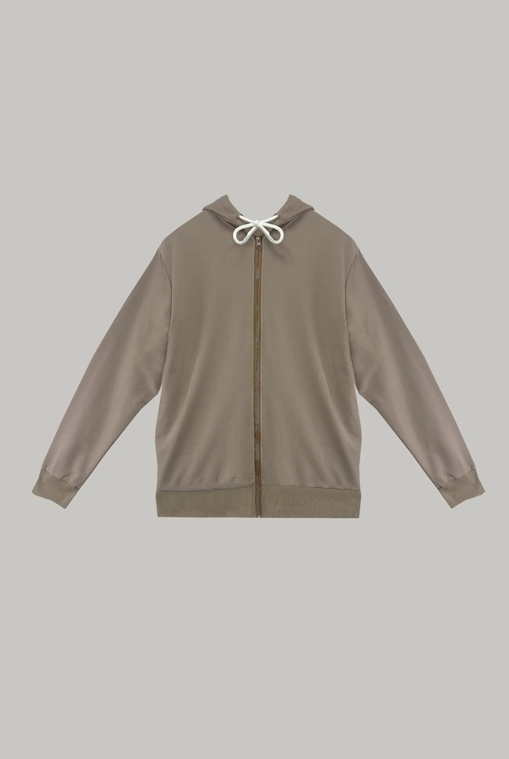 Hoodie Regular con Cierre Personalizable (8cm x 8cm) - FashionTex