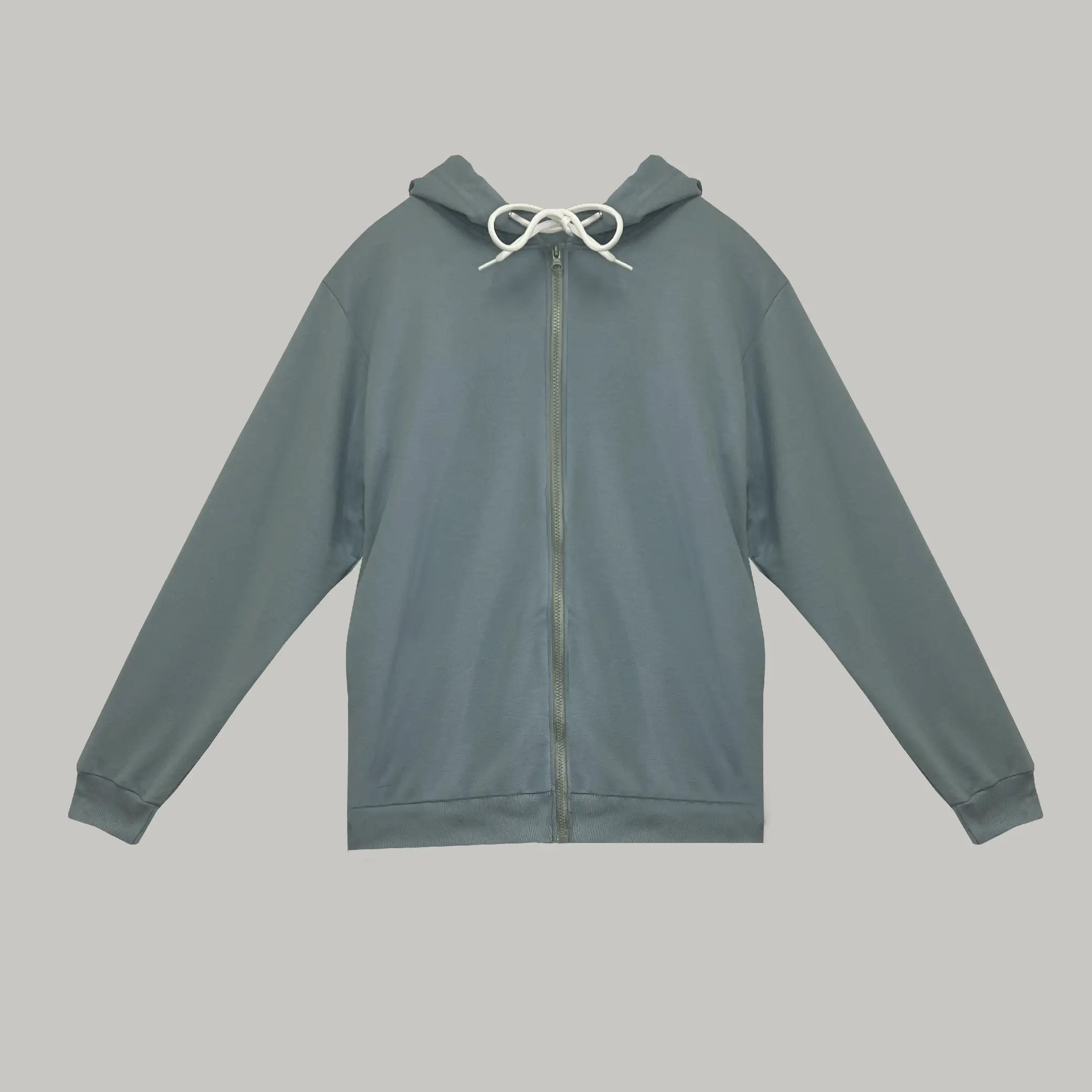 Hoodie Regular con Cierre Personalizable (8cm x 8cm) - FashionTex