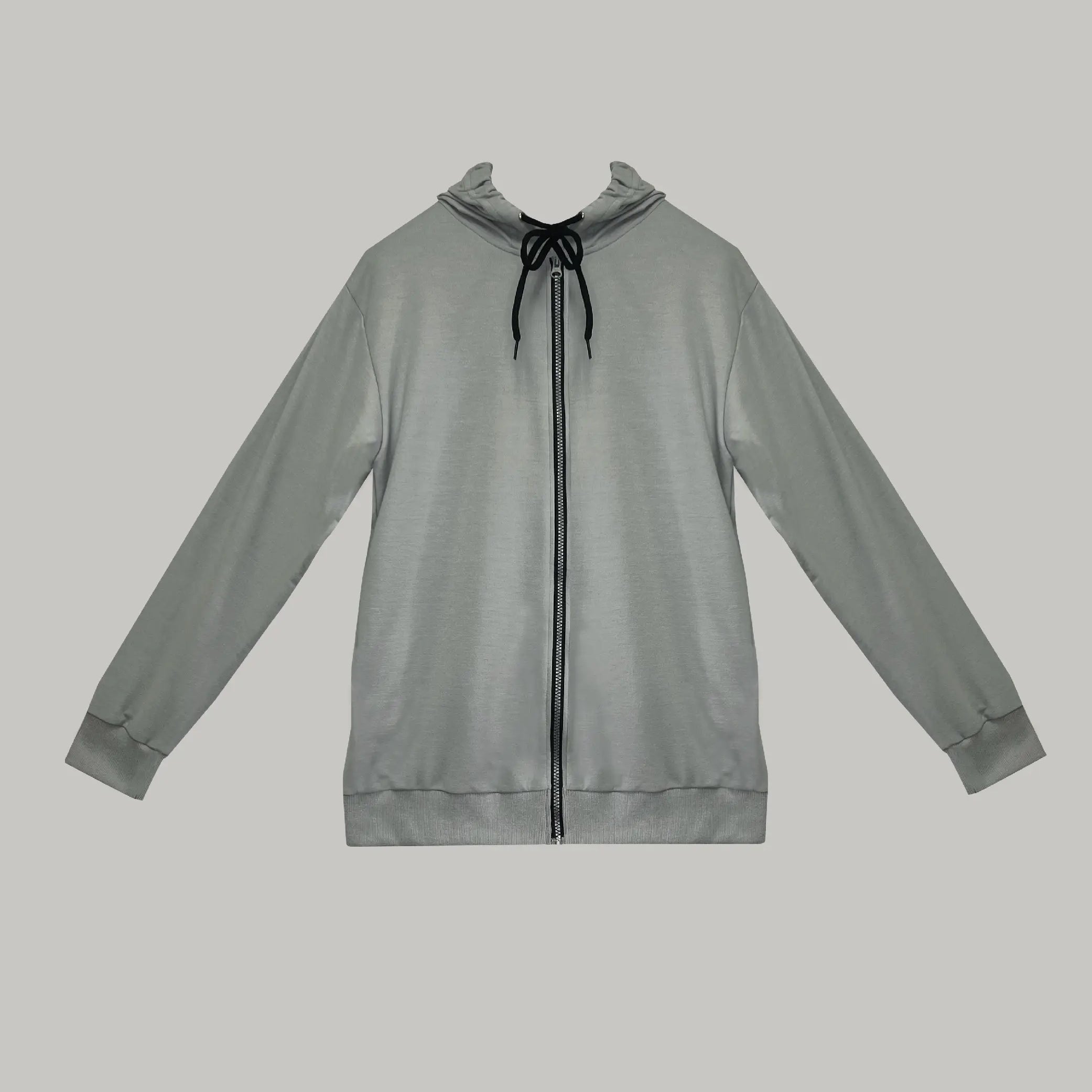 Hoodie Regular con Cierre Personalizable (8cm x 8cm) - FashionTex