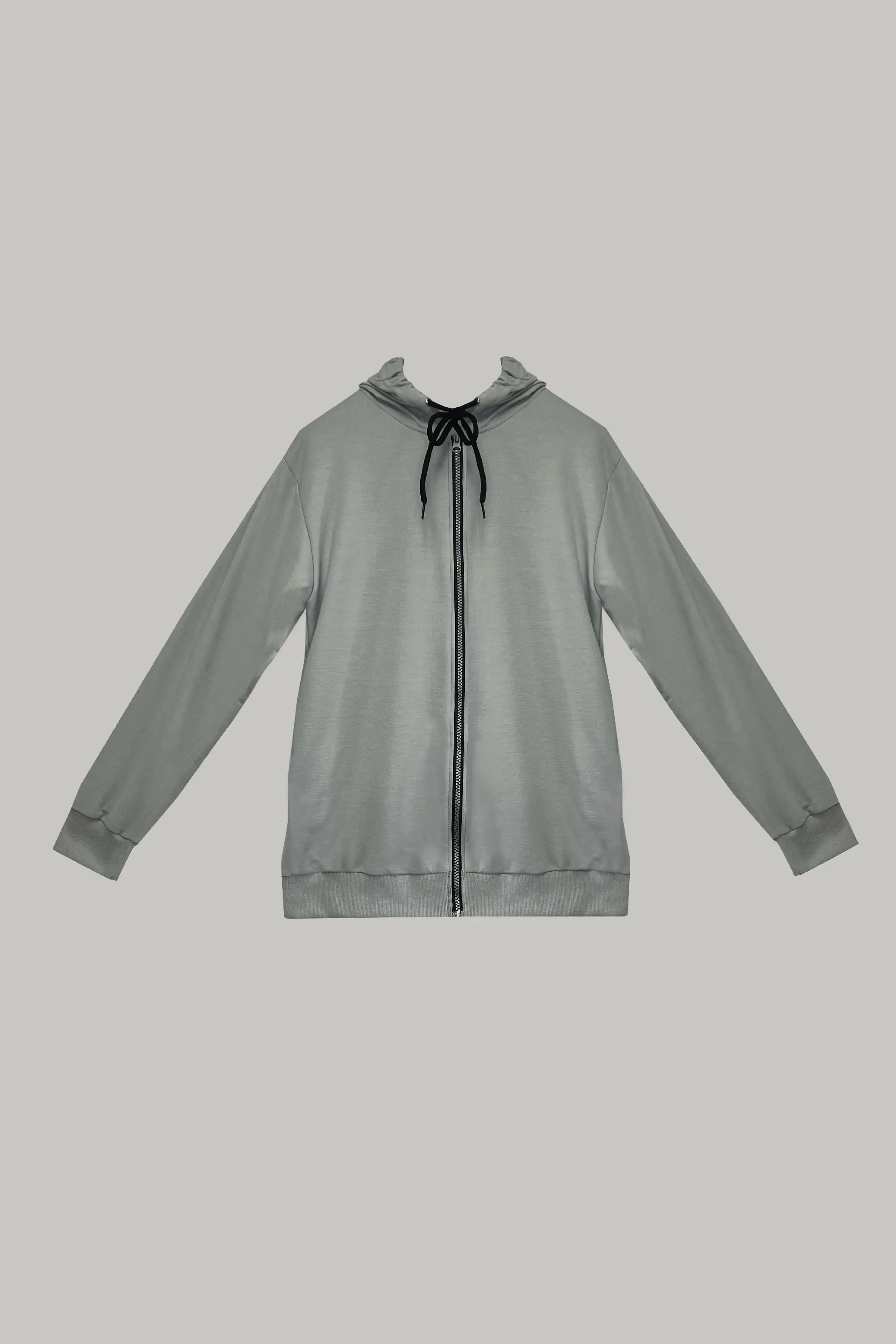 Hoodie Regular con Cierre Personalizable (8cm x 8cm) - FashionTex