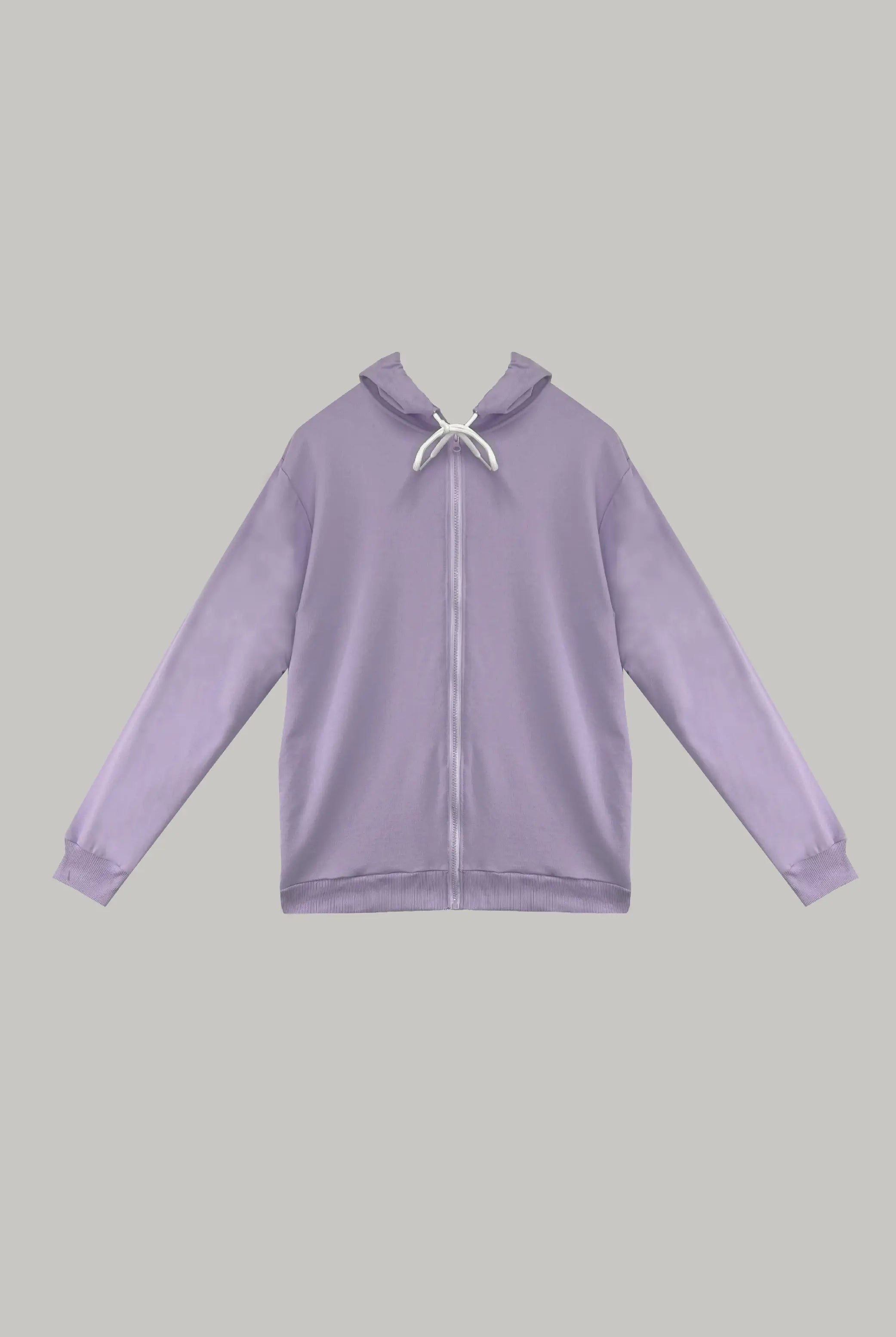 Hoodie Regular con Cierre Personalizable (8cm x 8cm) - FashionTex